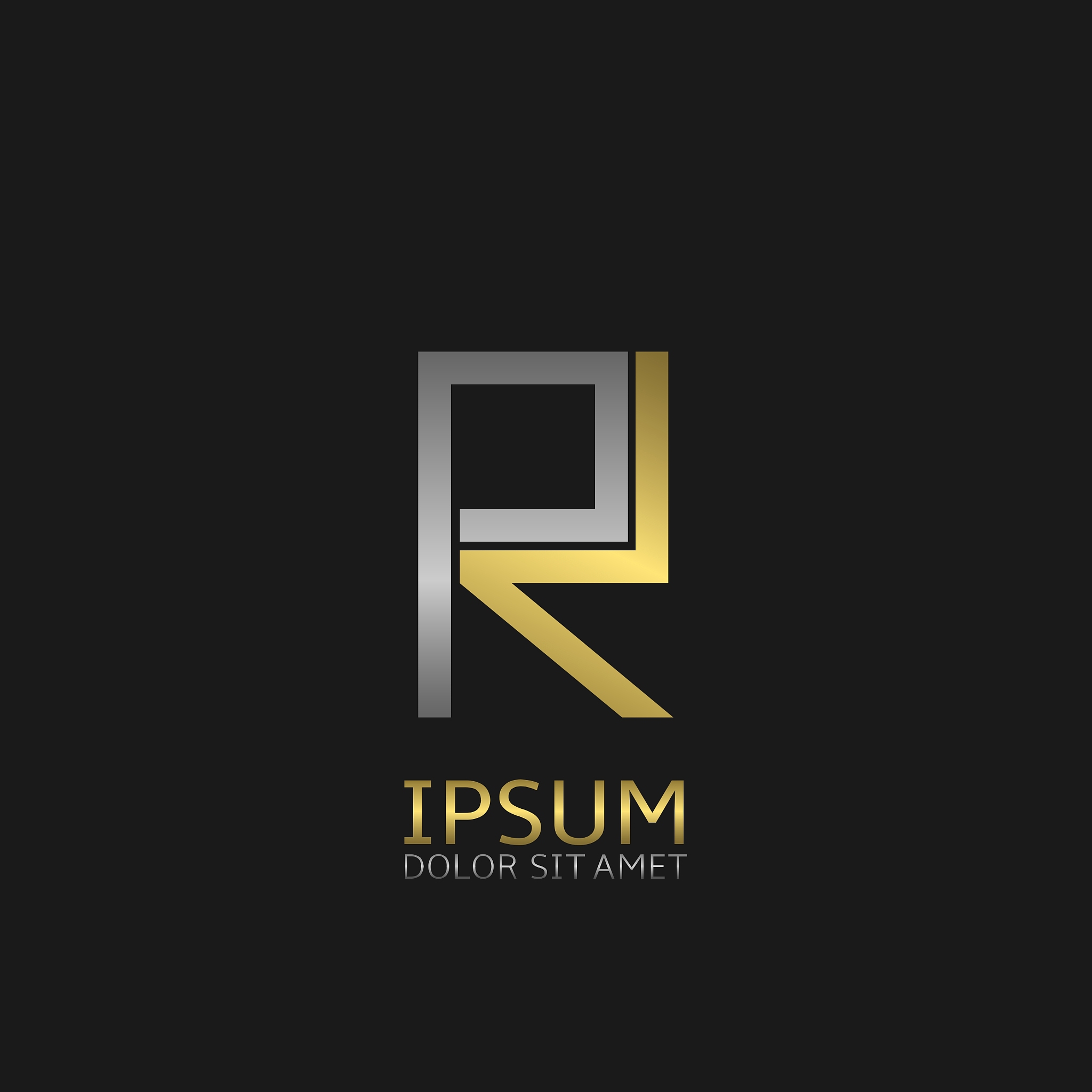 r letter logo