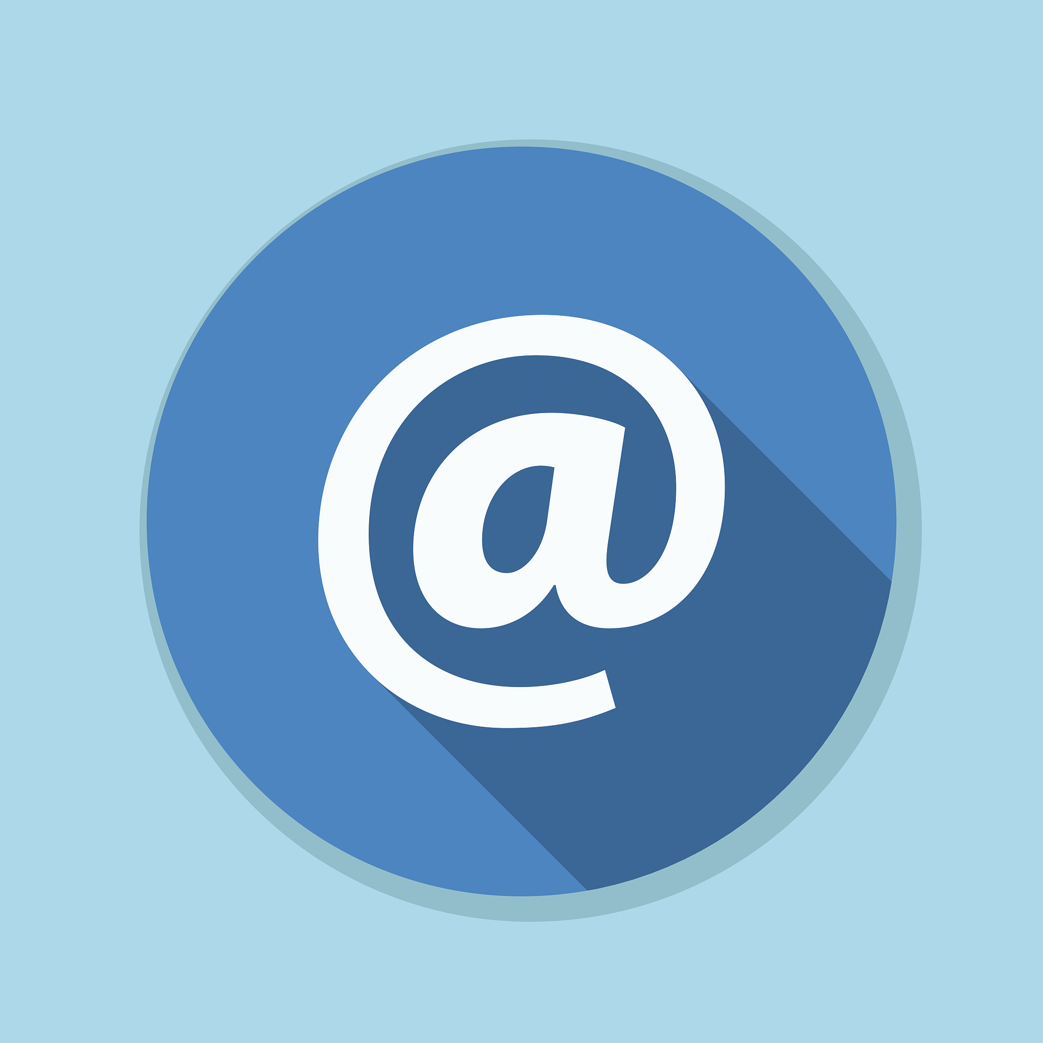 e-mail button illustration