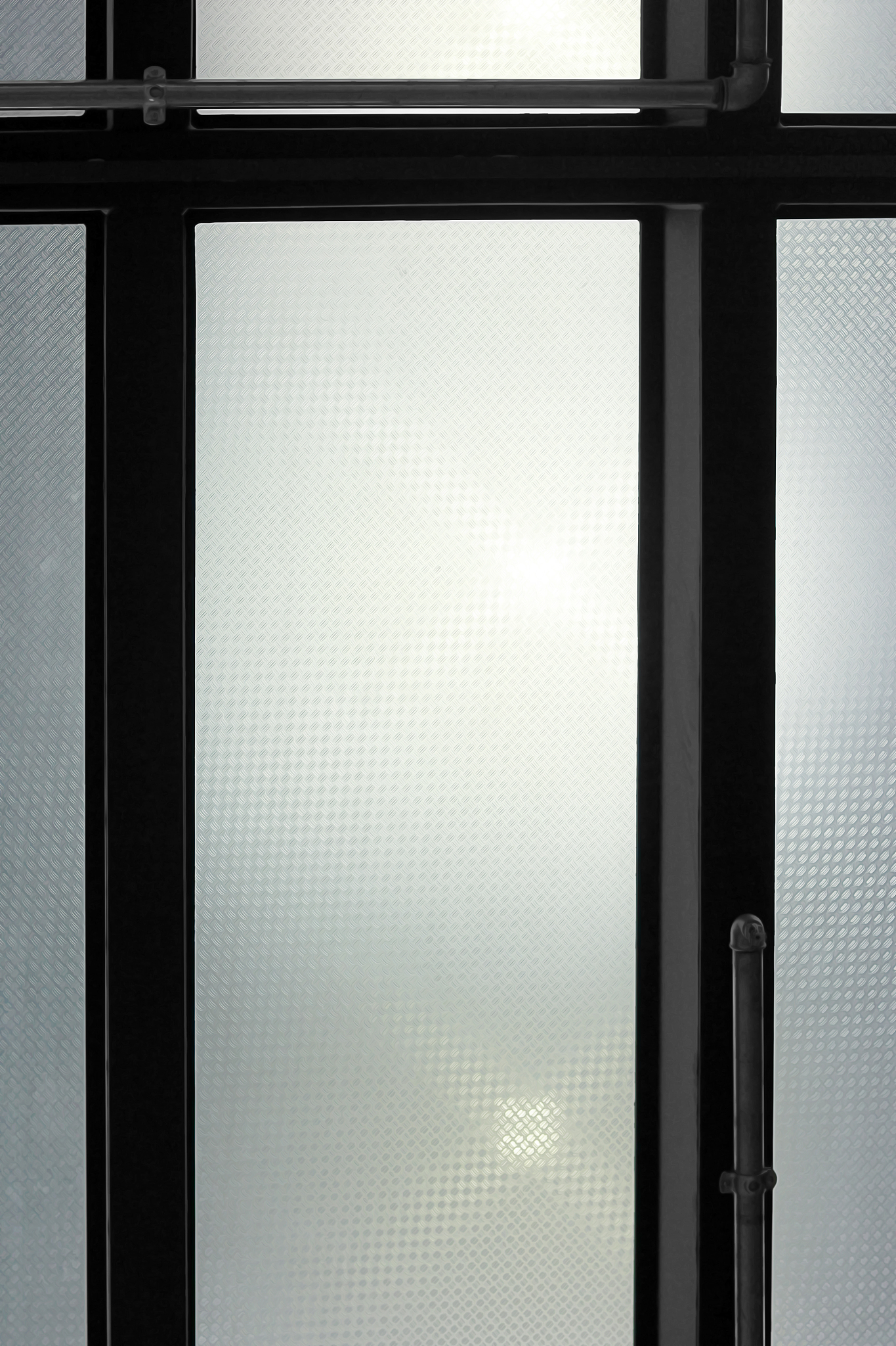 window flaps of textured glass. background with oil painting eff