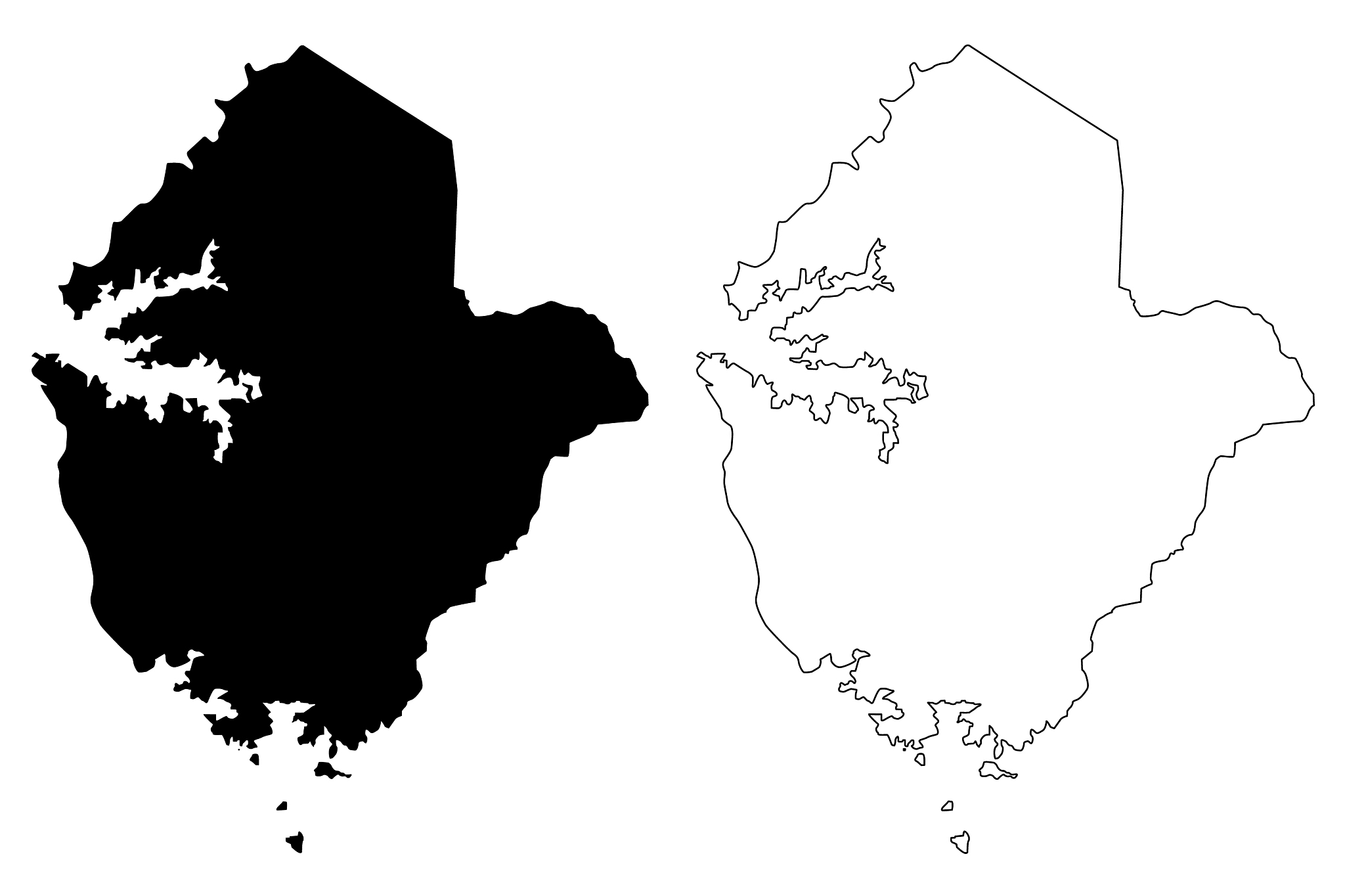 eastern region map