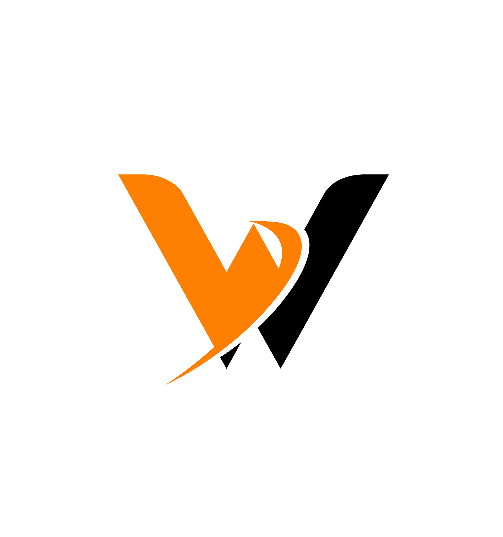 letter w logo icon design template elements