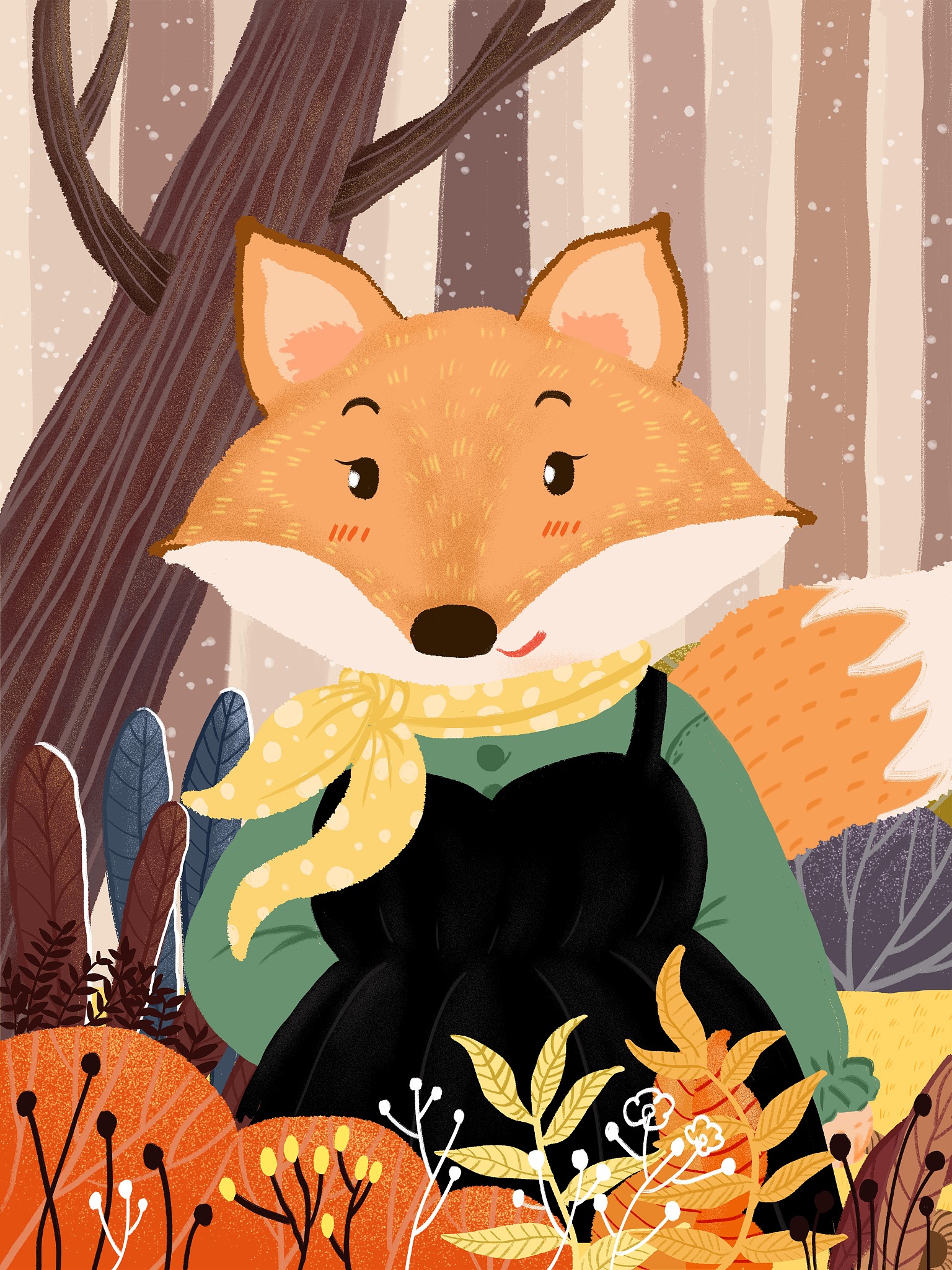 哄睡故事：勇敢的小狐狸 | 晚安，宝贝