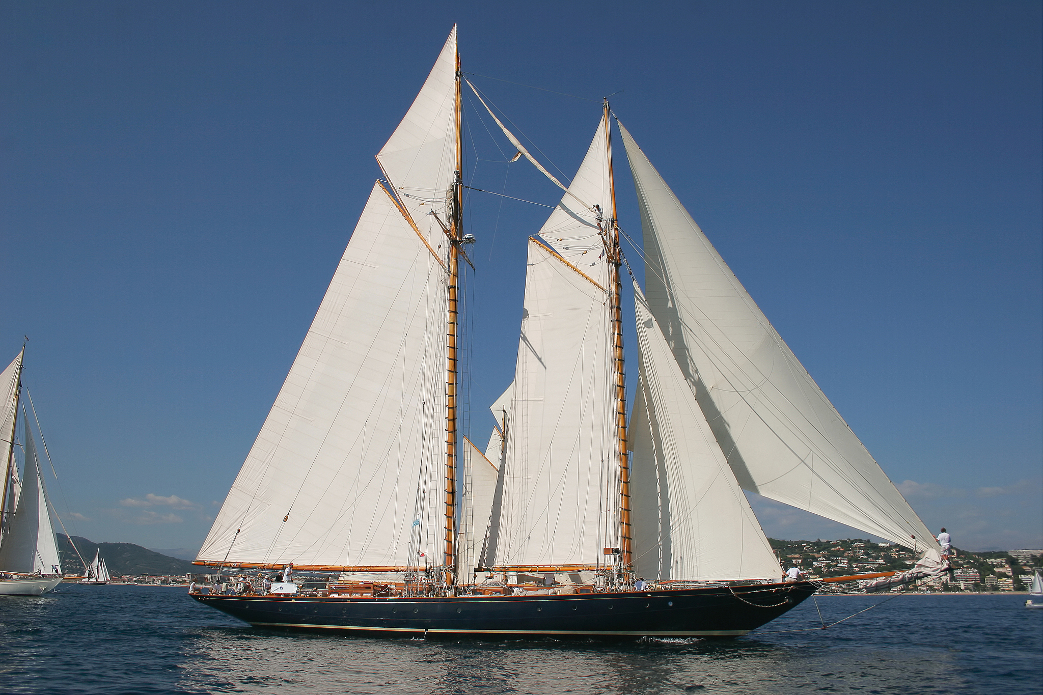 old sailing boat