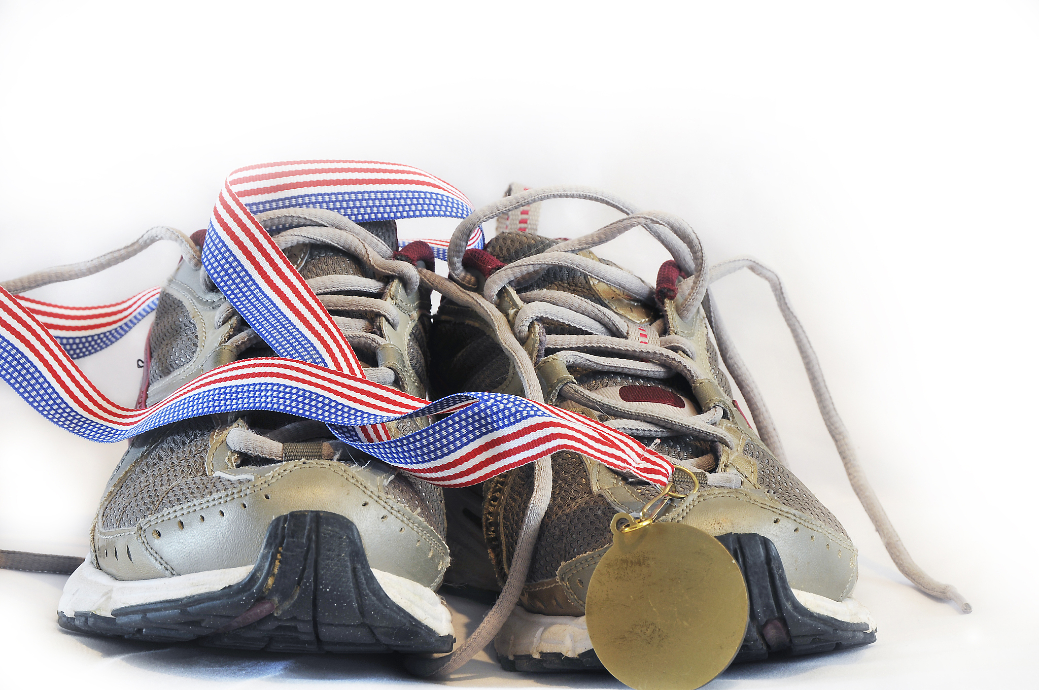 winning shoe front view