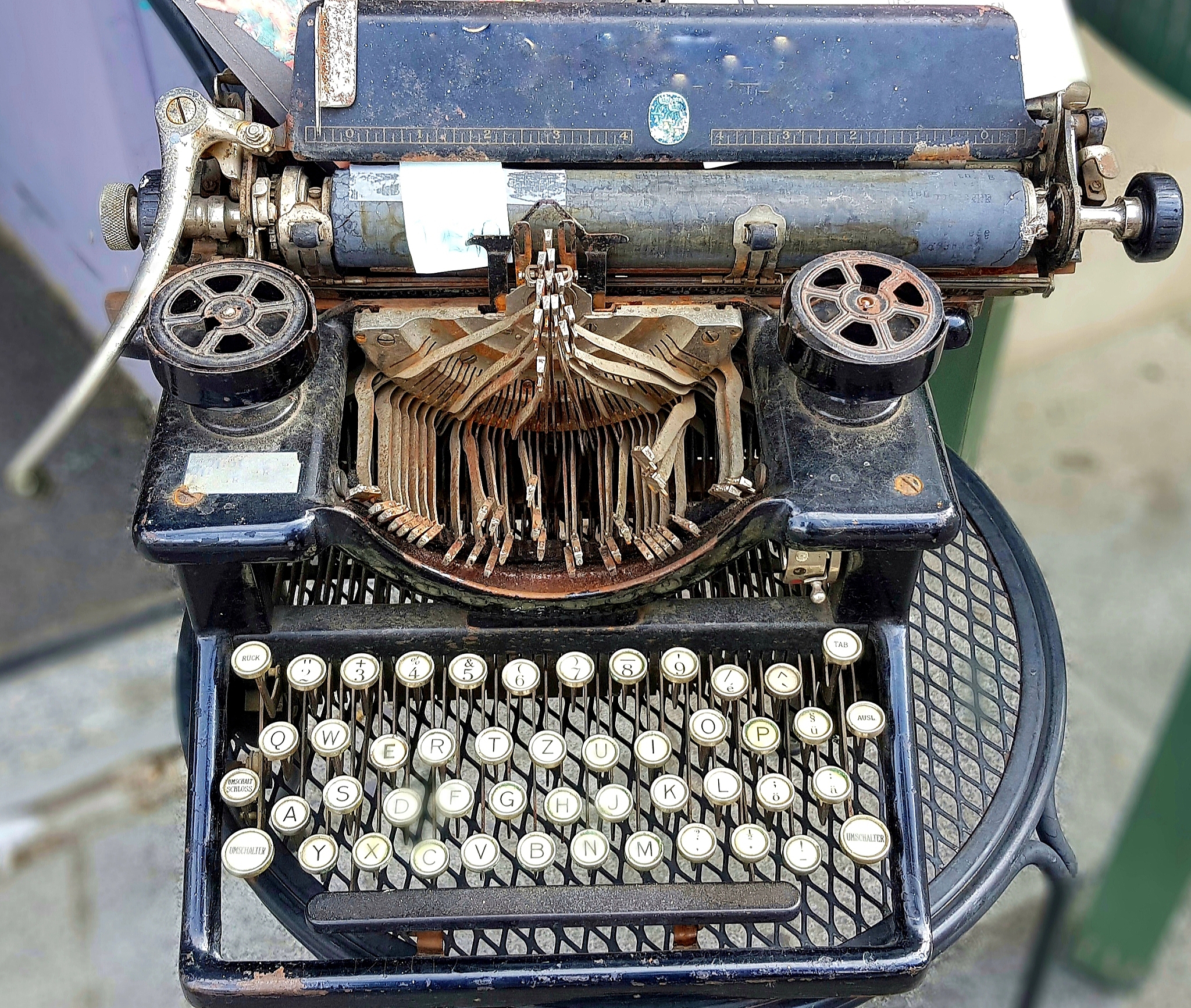 复古打字机积木介绍