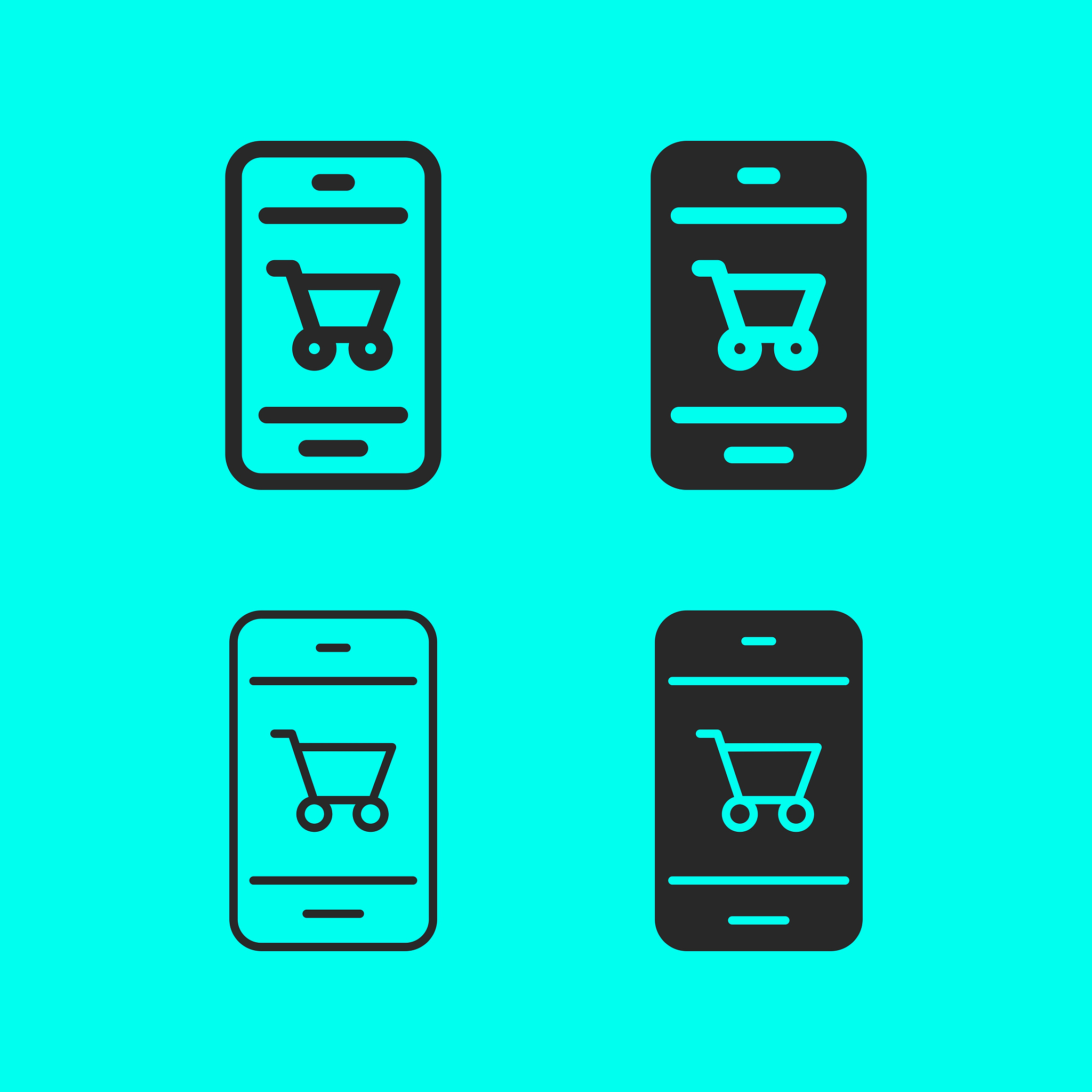 shopping online icon
