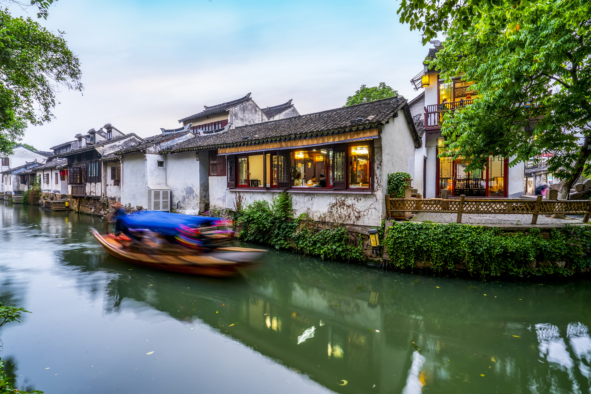 residence in zhouzhuang ancient town, suzhou