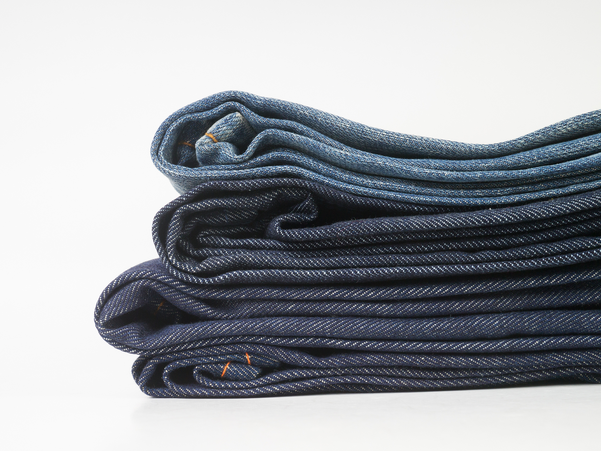 jeans on a stack
