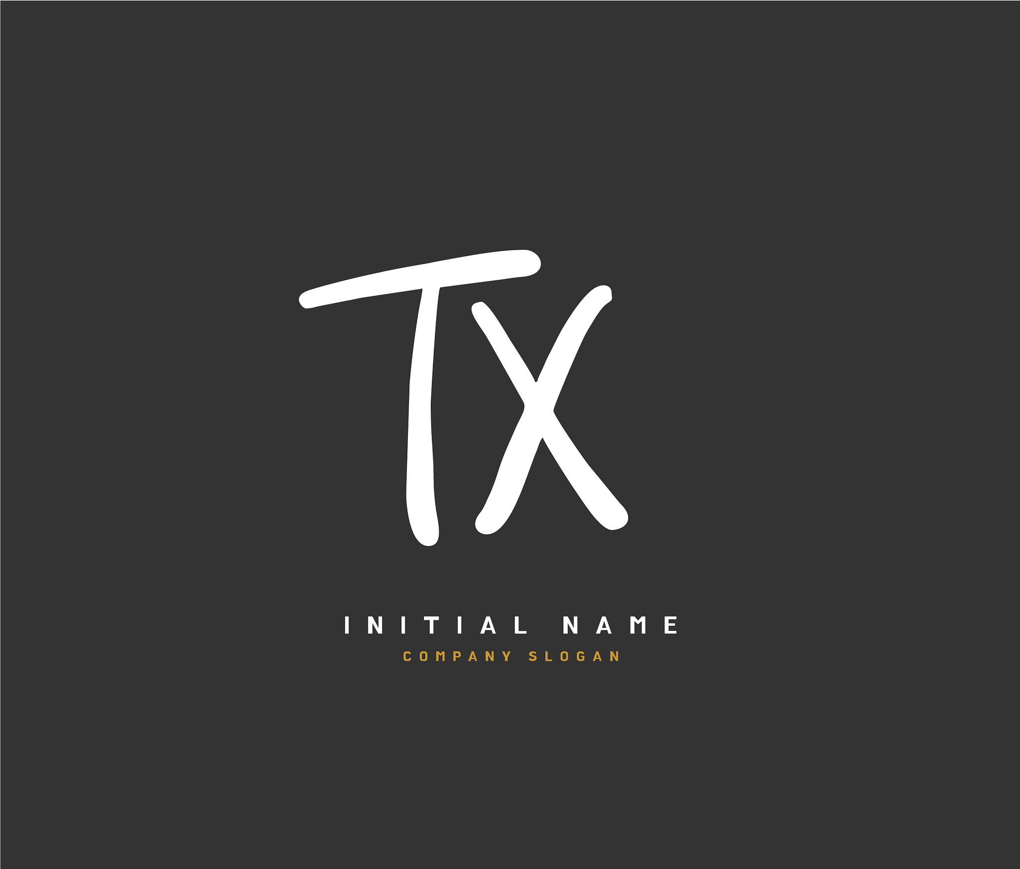 t x tx beauty initial logo handwriting logo of