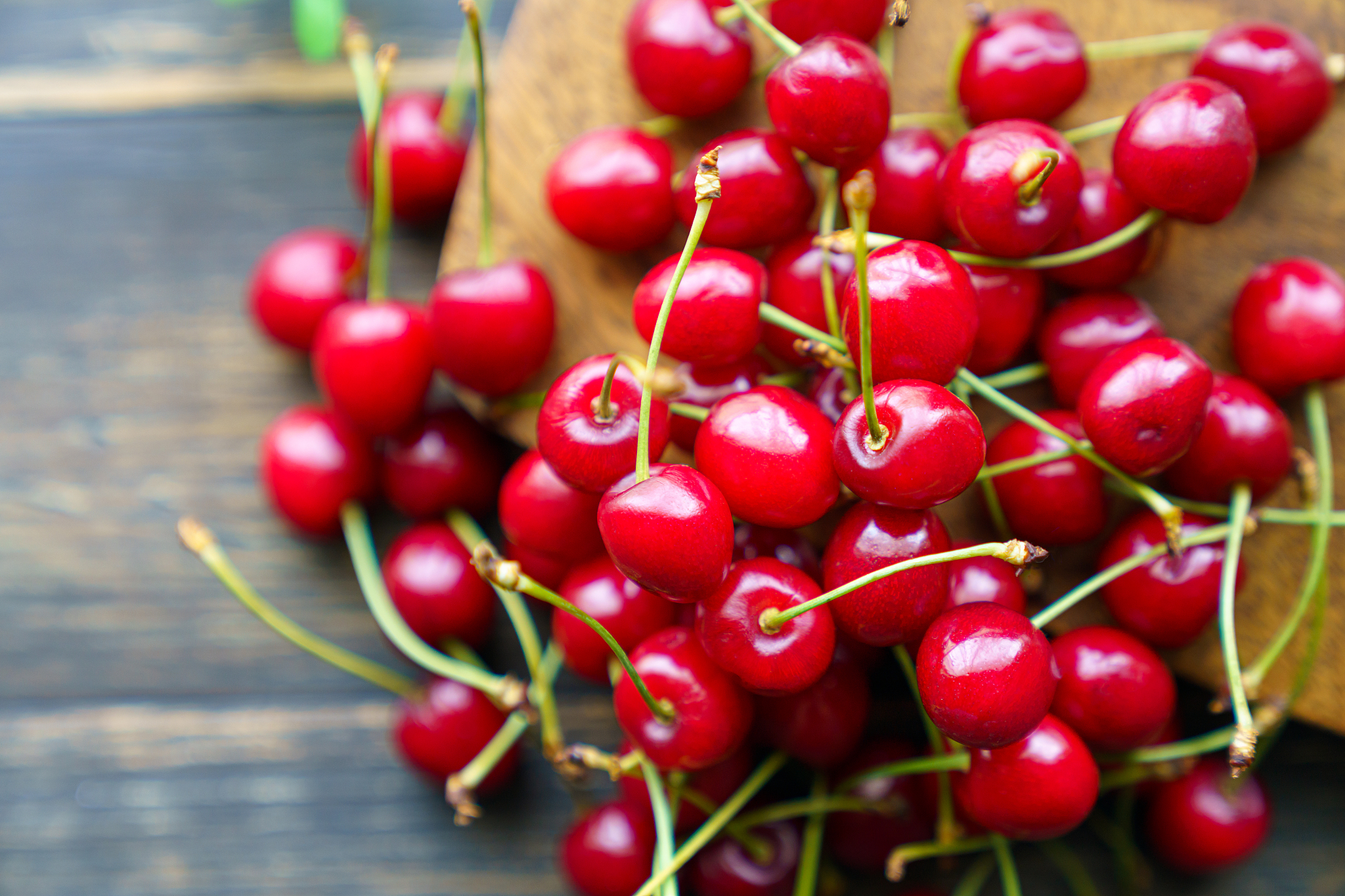 japanese cherries, fresh sweet cherries