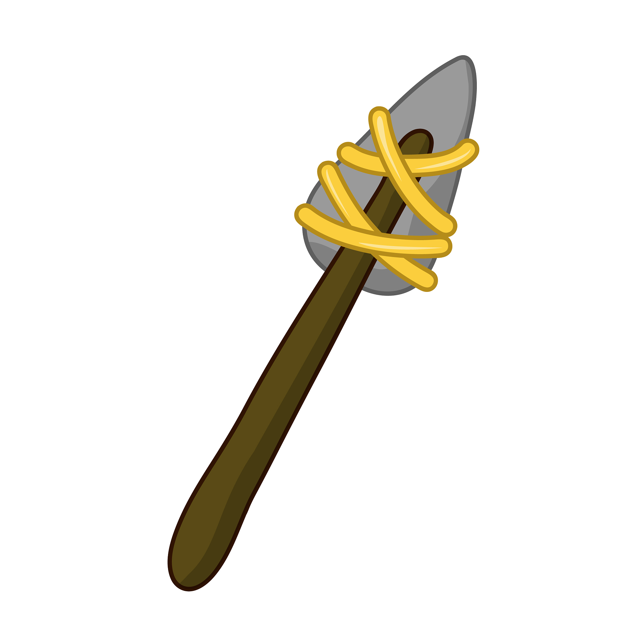 spear isolated