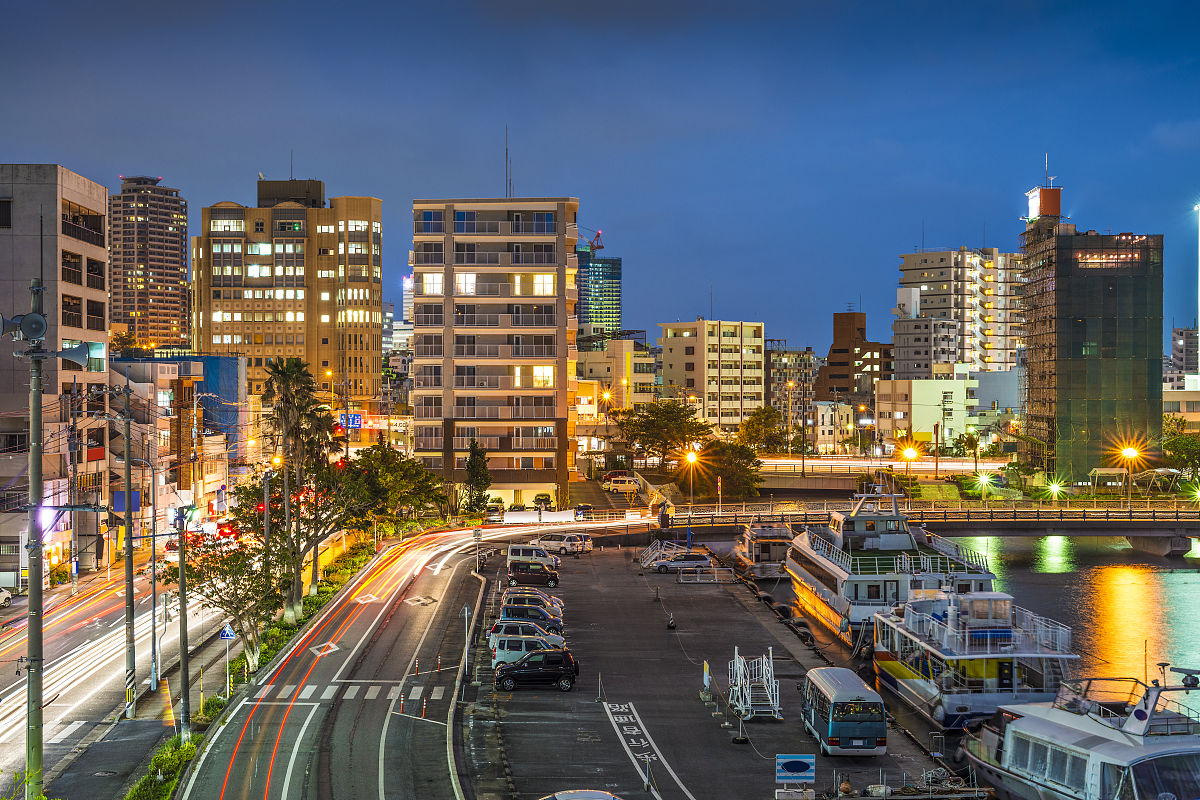 日本冲绳那霸