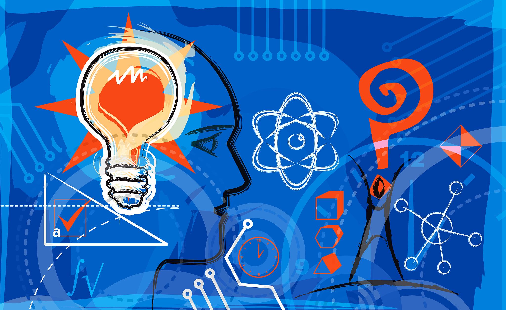 creative knowledge illustration