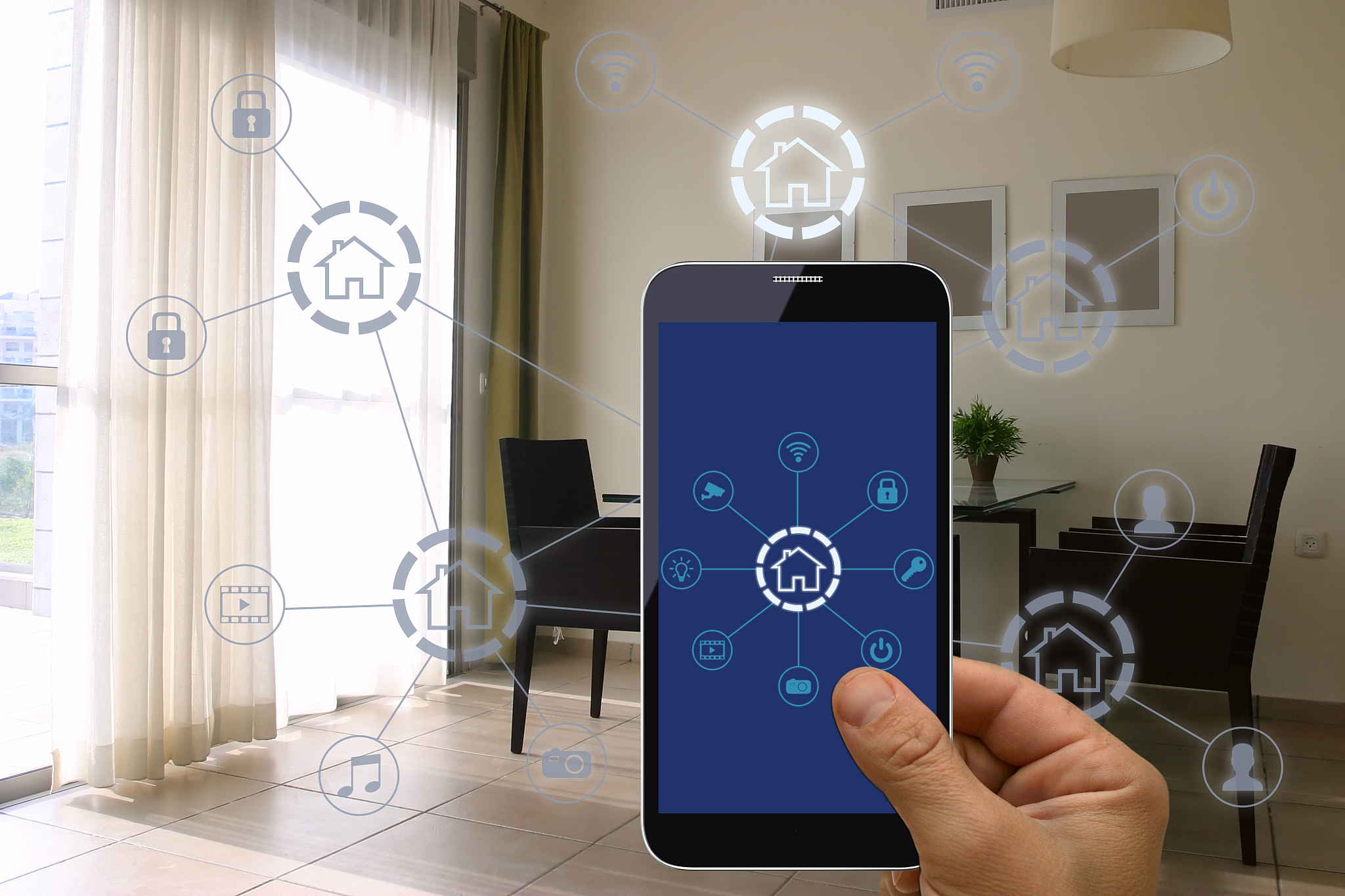 smart home automation mobile phone application internet technolo