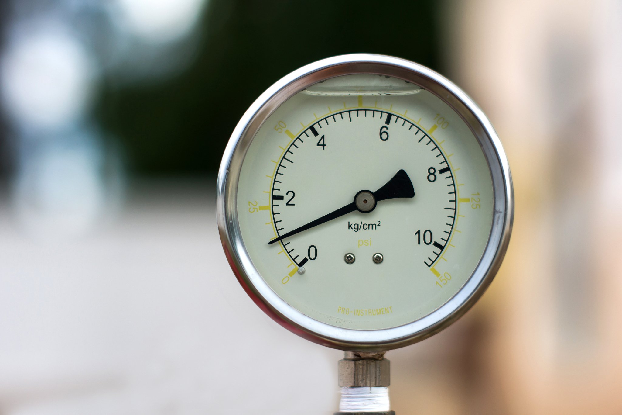 oil water manometer (pressure meter)