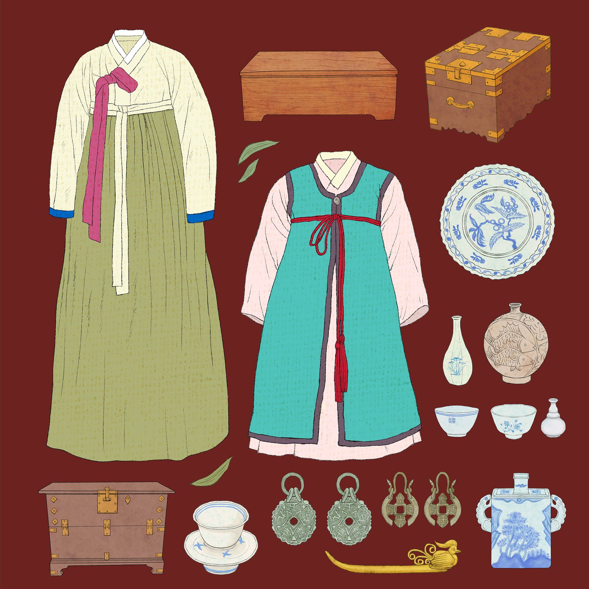 我要ai画图请帮我给出英文的描述以及关键词一个唐装美女在跳舞