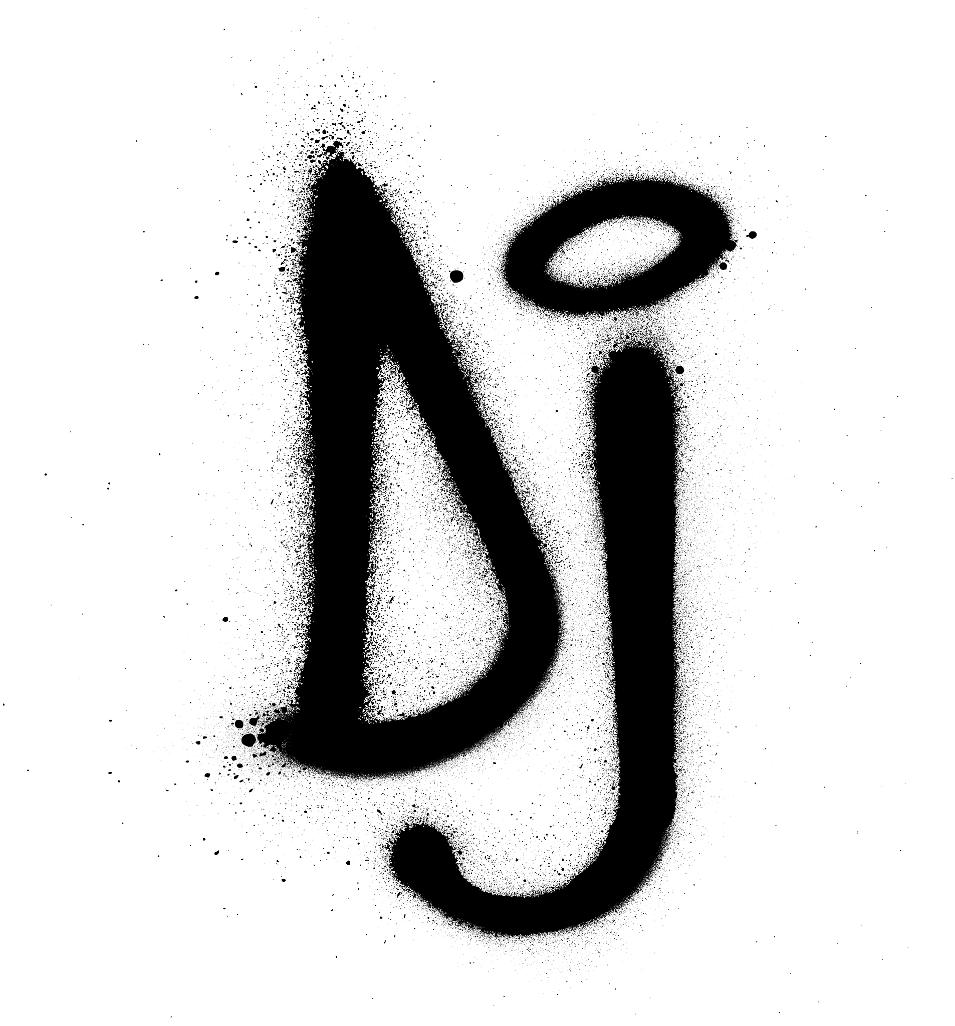 graffiti dj discjockey abbreviation sprayed