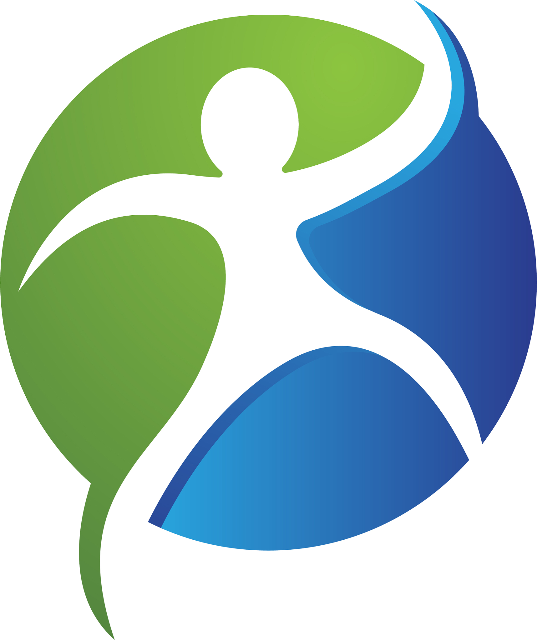 human character logo sign design