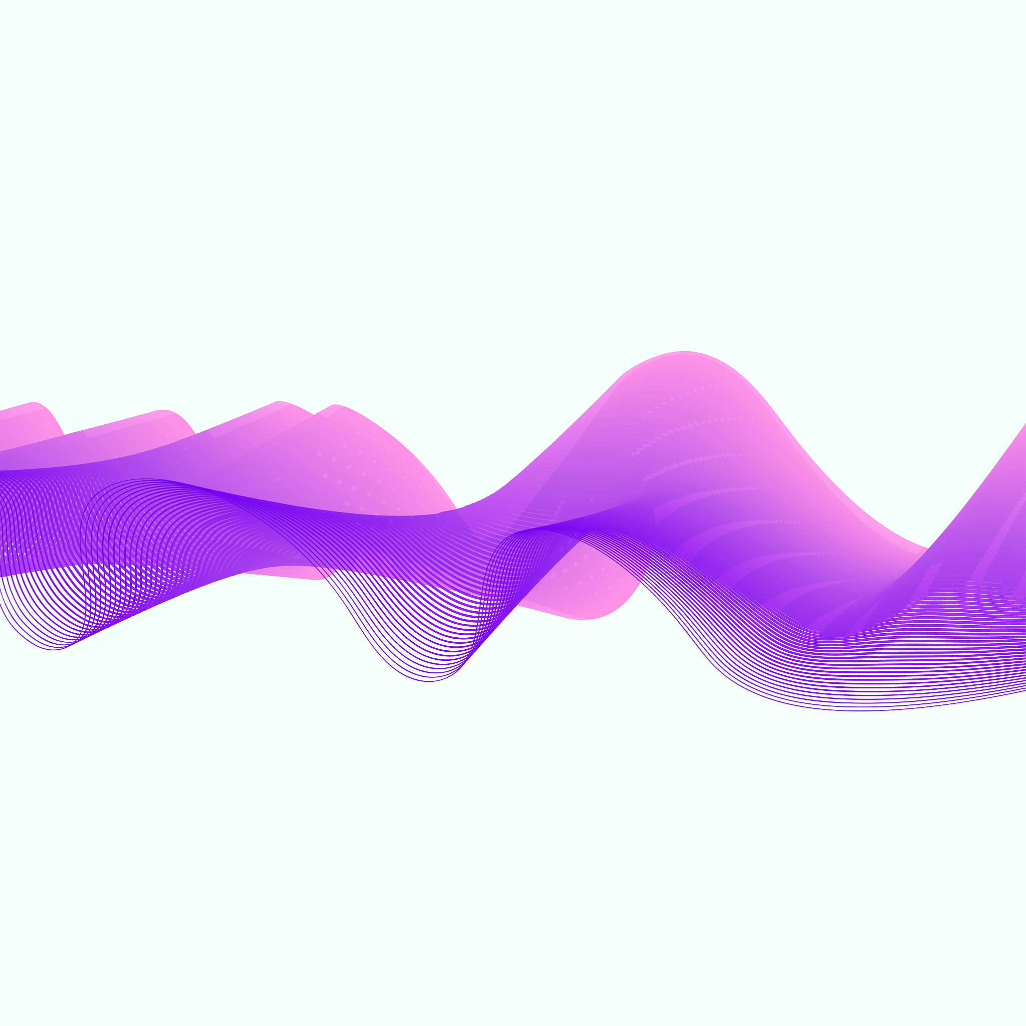 flowing lines and waves