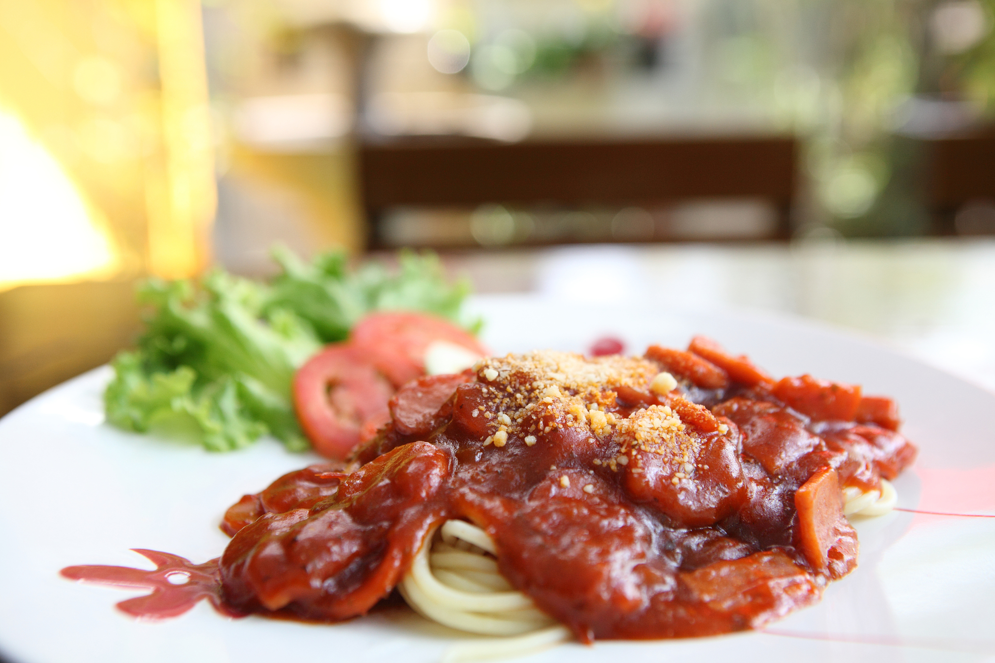 spaghetti beef bolognese