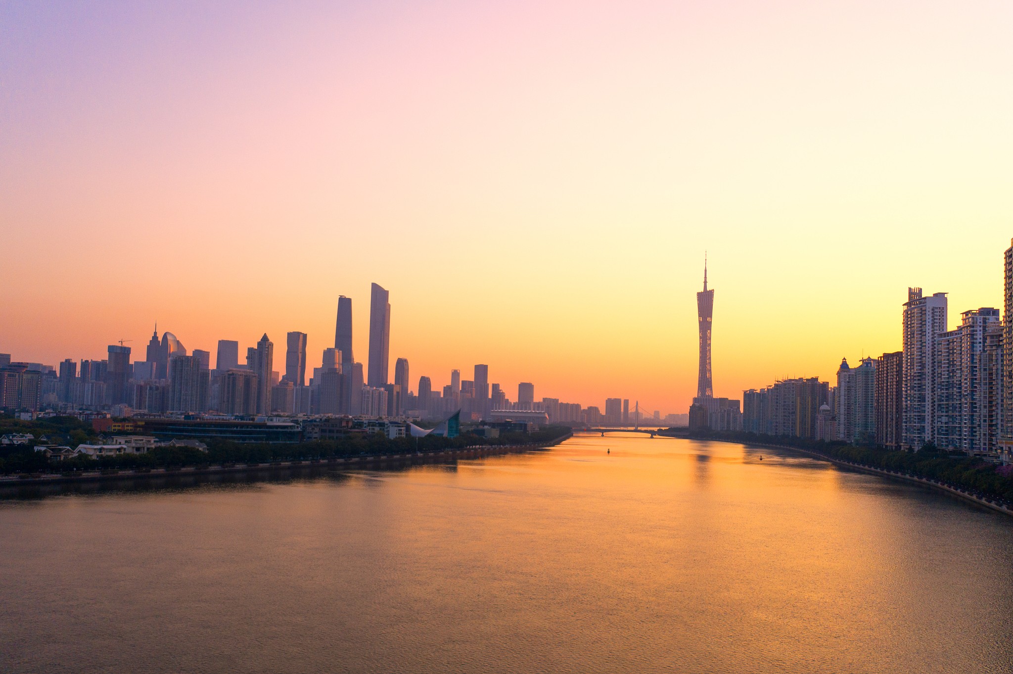 广州城市全景