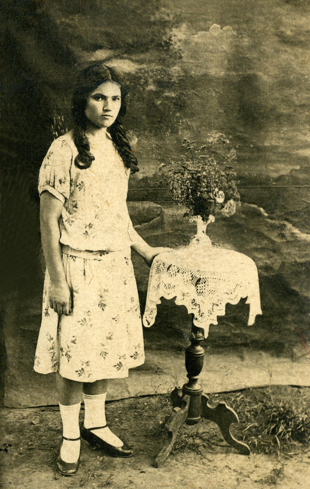 vintage portrait.