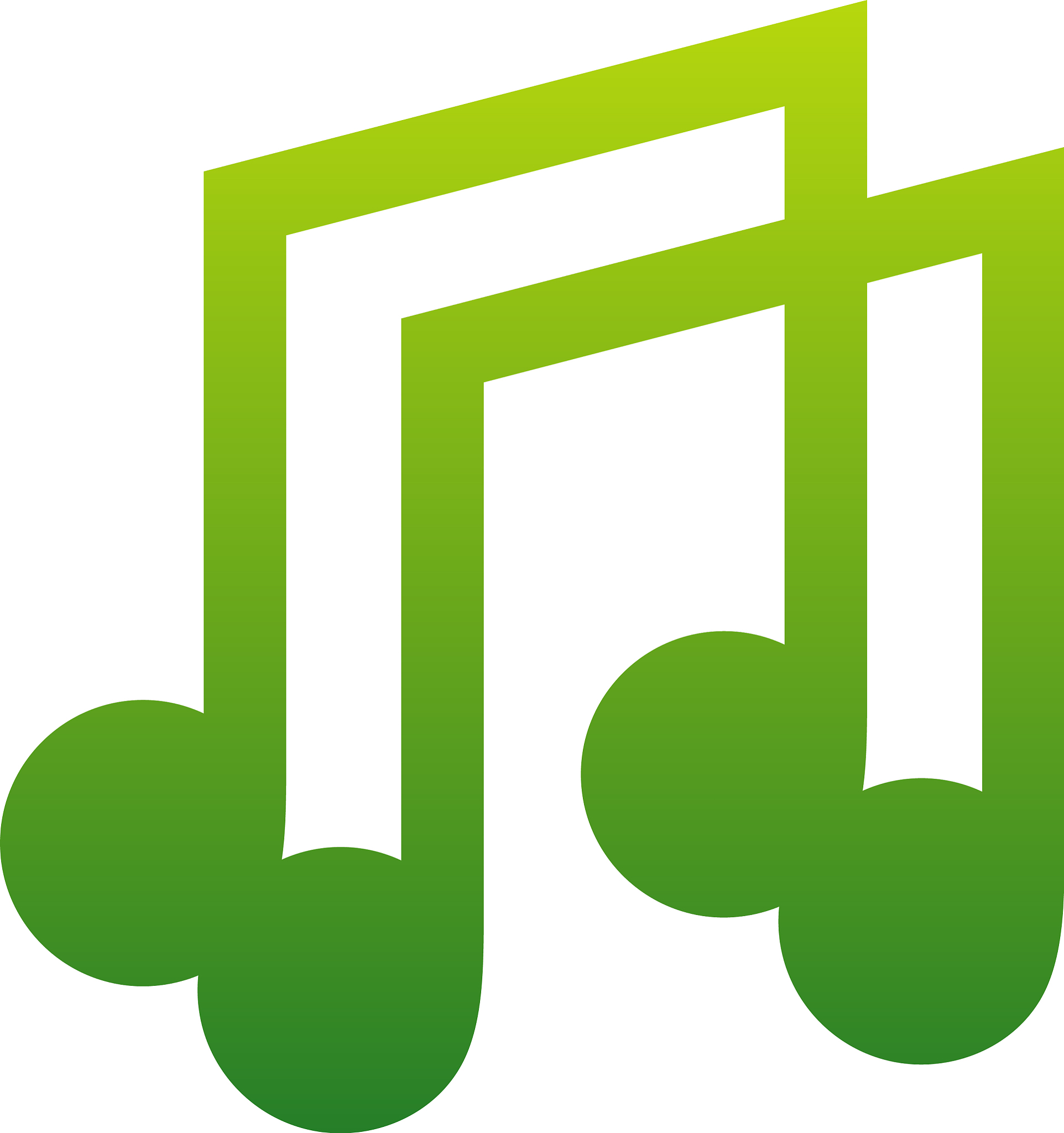 music note logo design concept note play music
