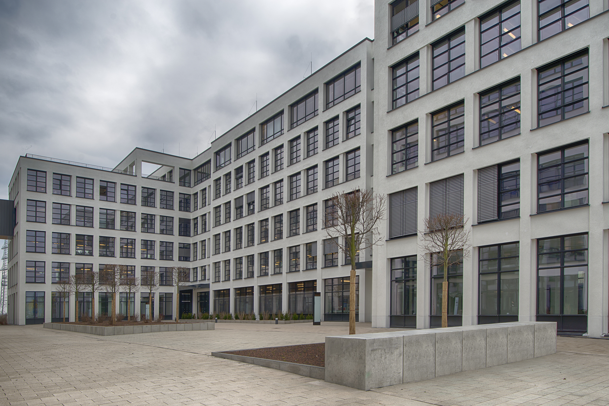 contemporary office building