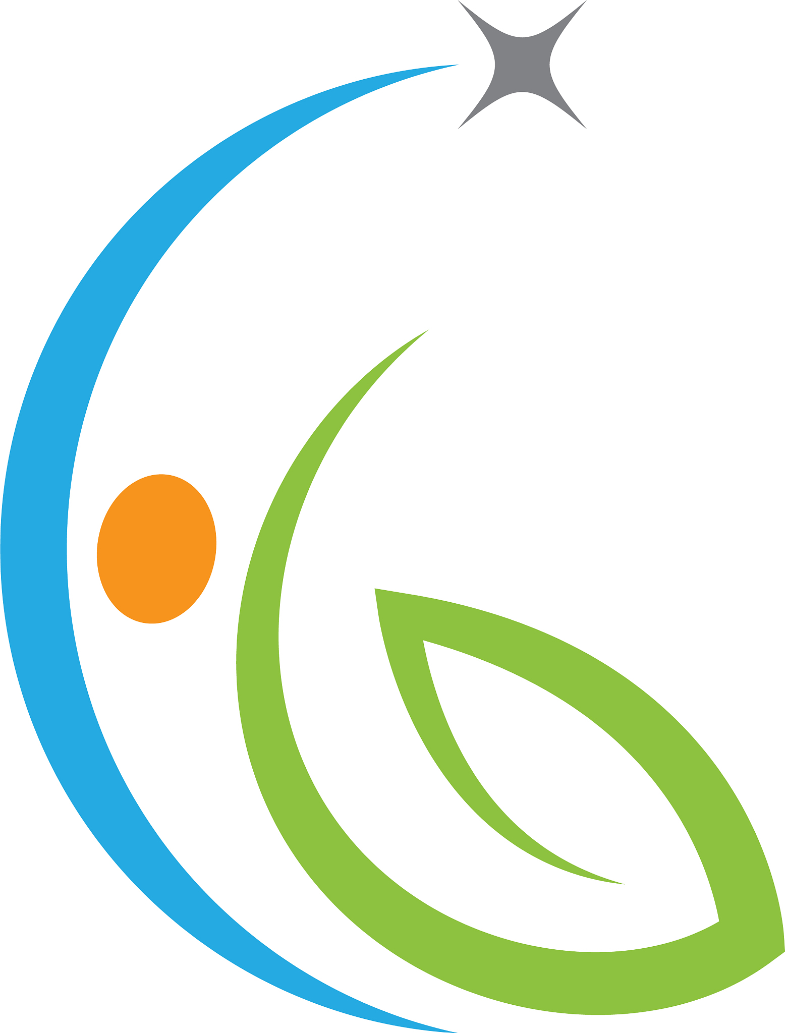 human character logo sign