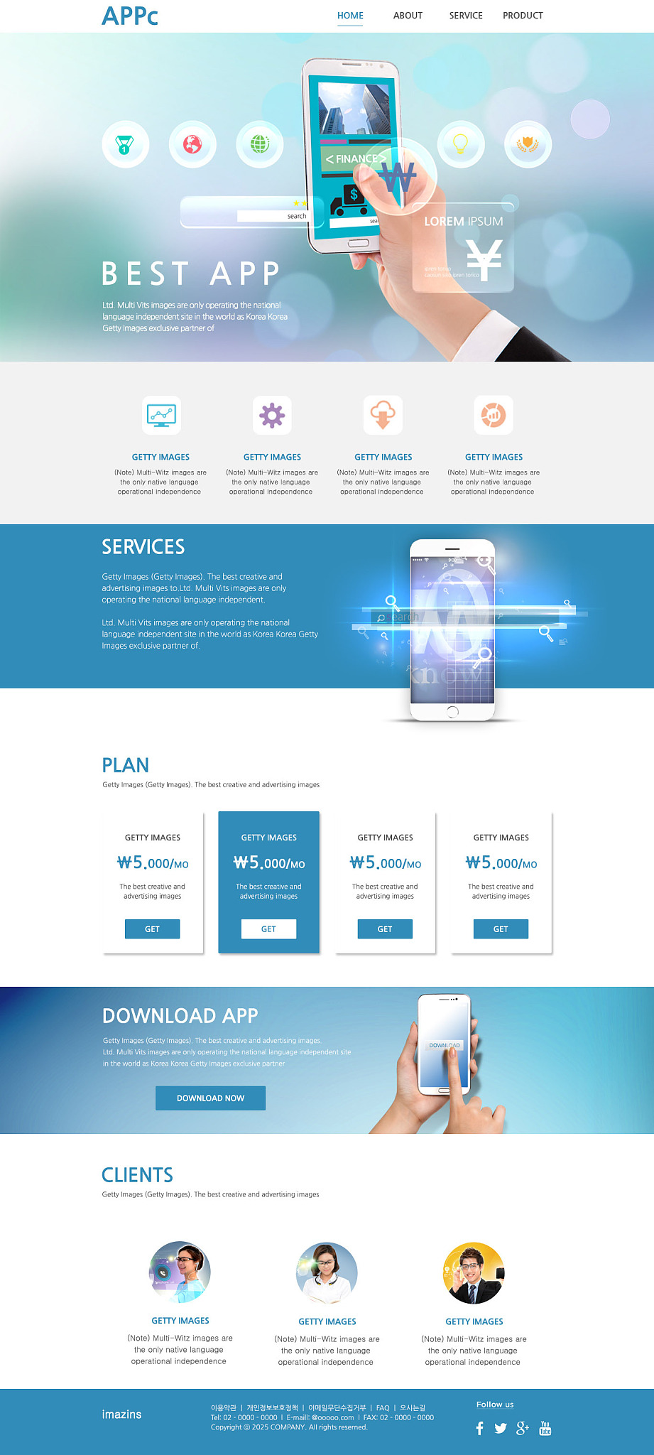 web template