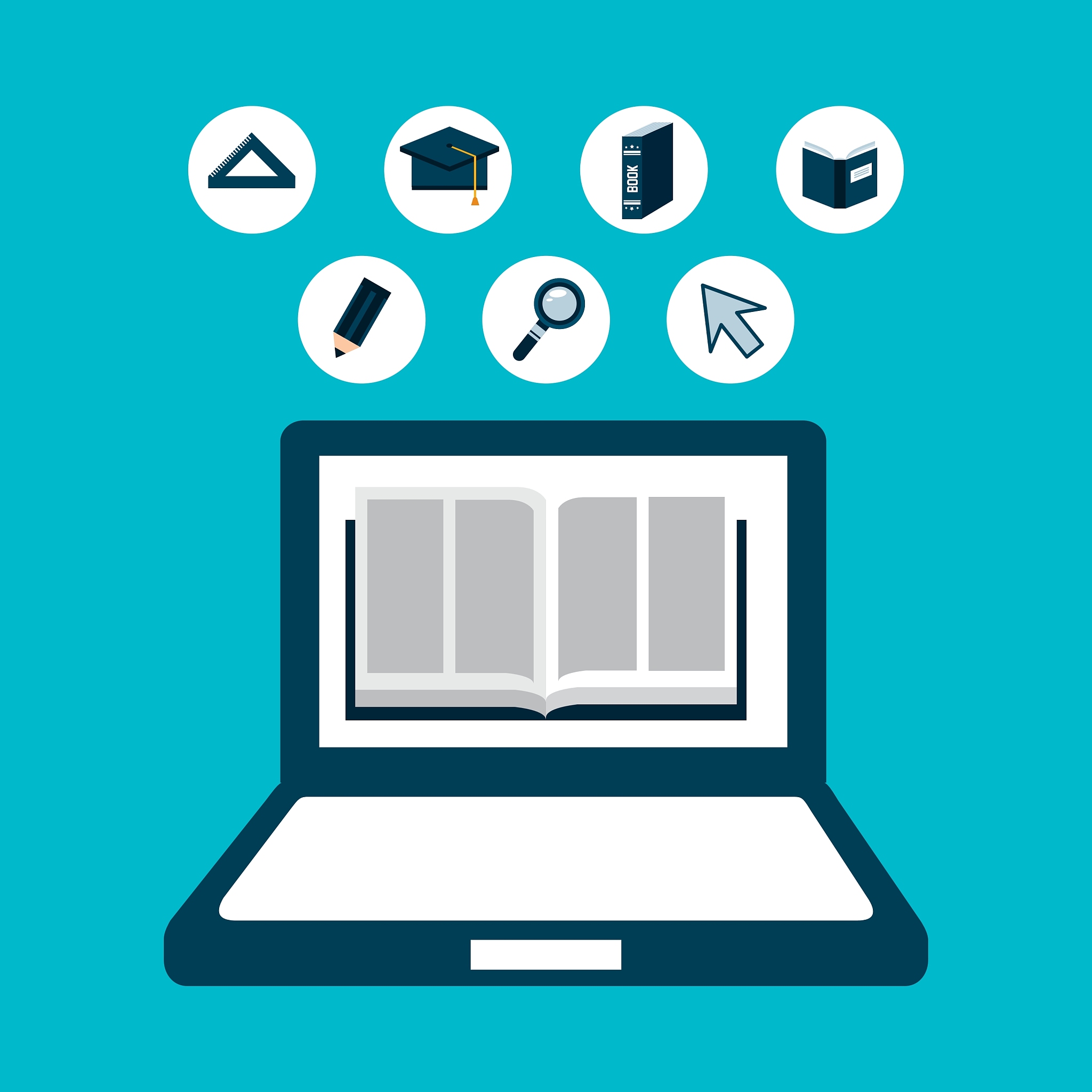 e-learning concept