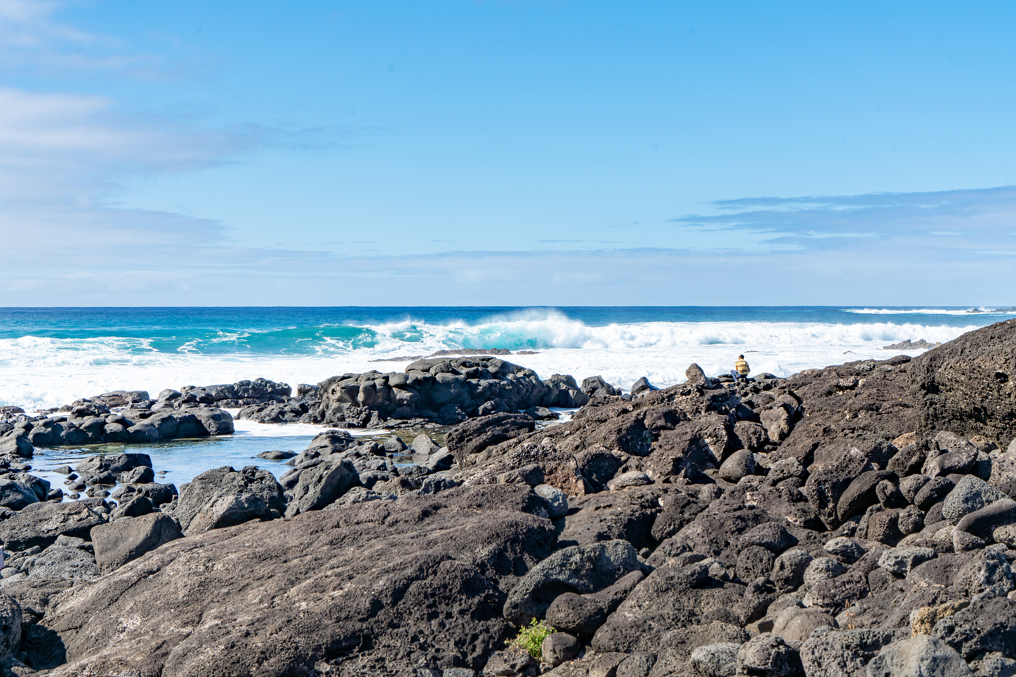 ahu te pito kura, easter island, chile