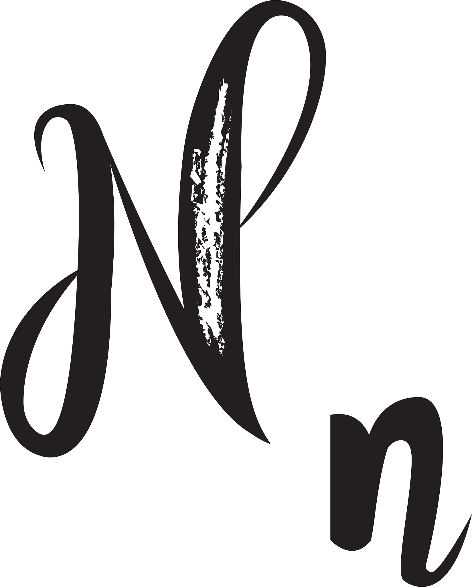 letter alphabet calligraphy handwritten