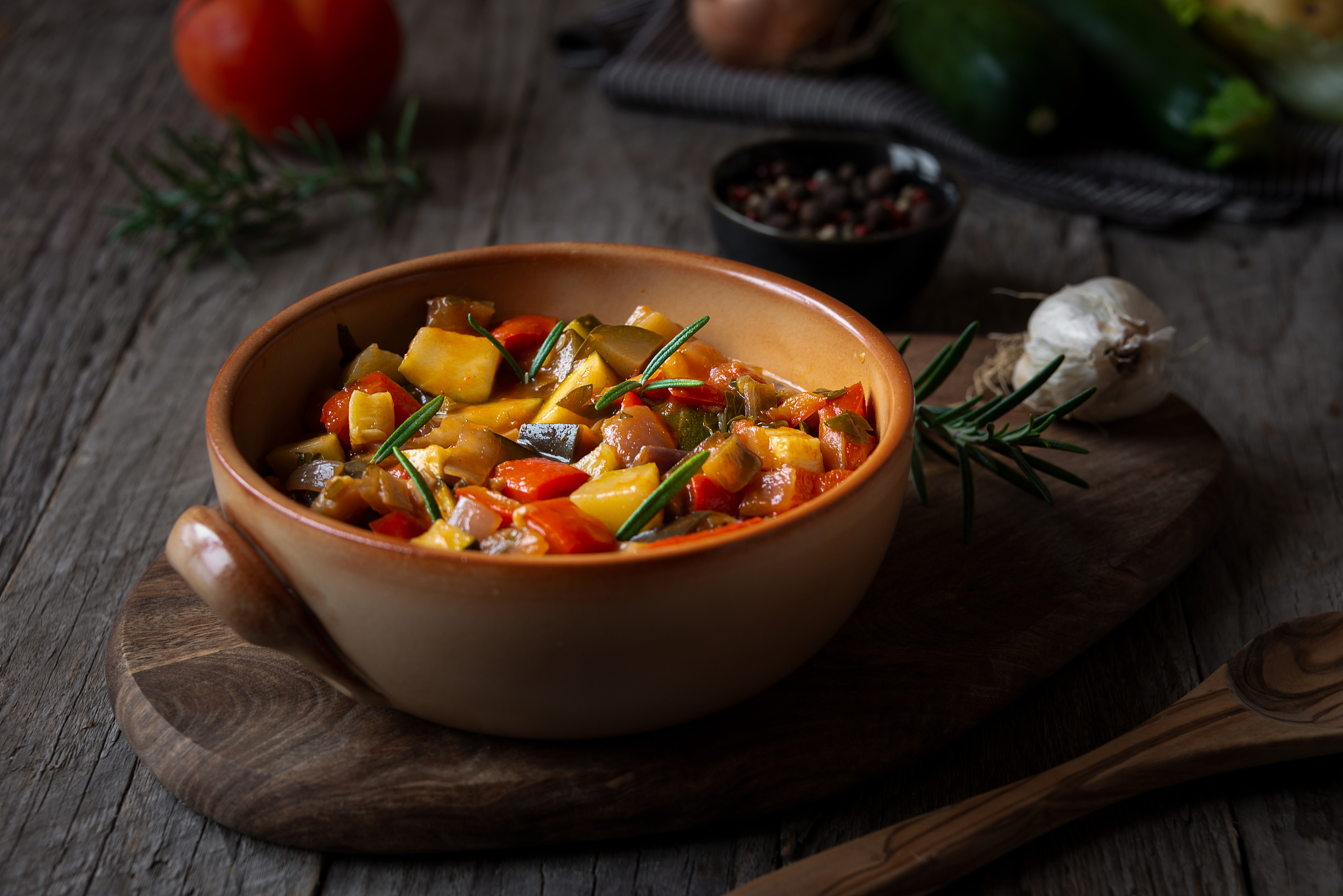 homemade delicious cheesecake with fruit jam and almonds