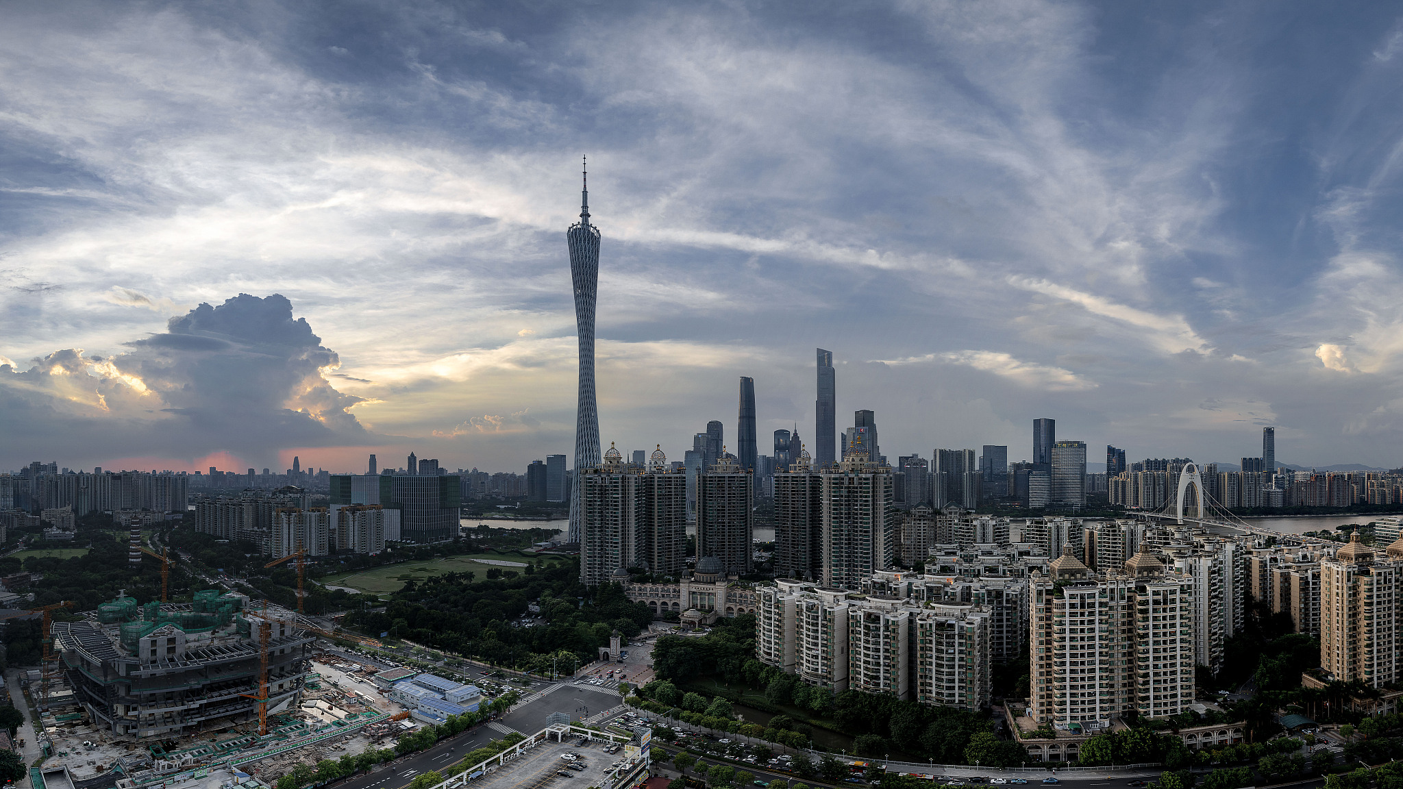 广州cbd城市风光