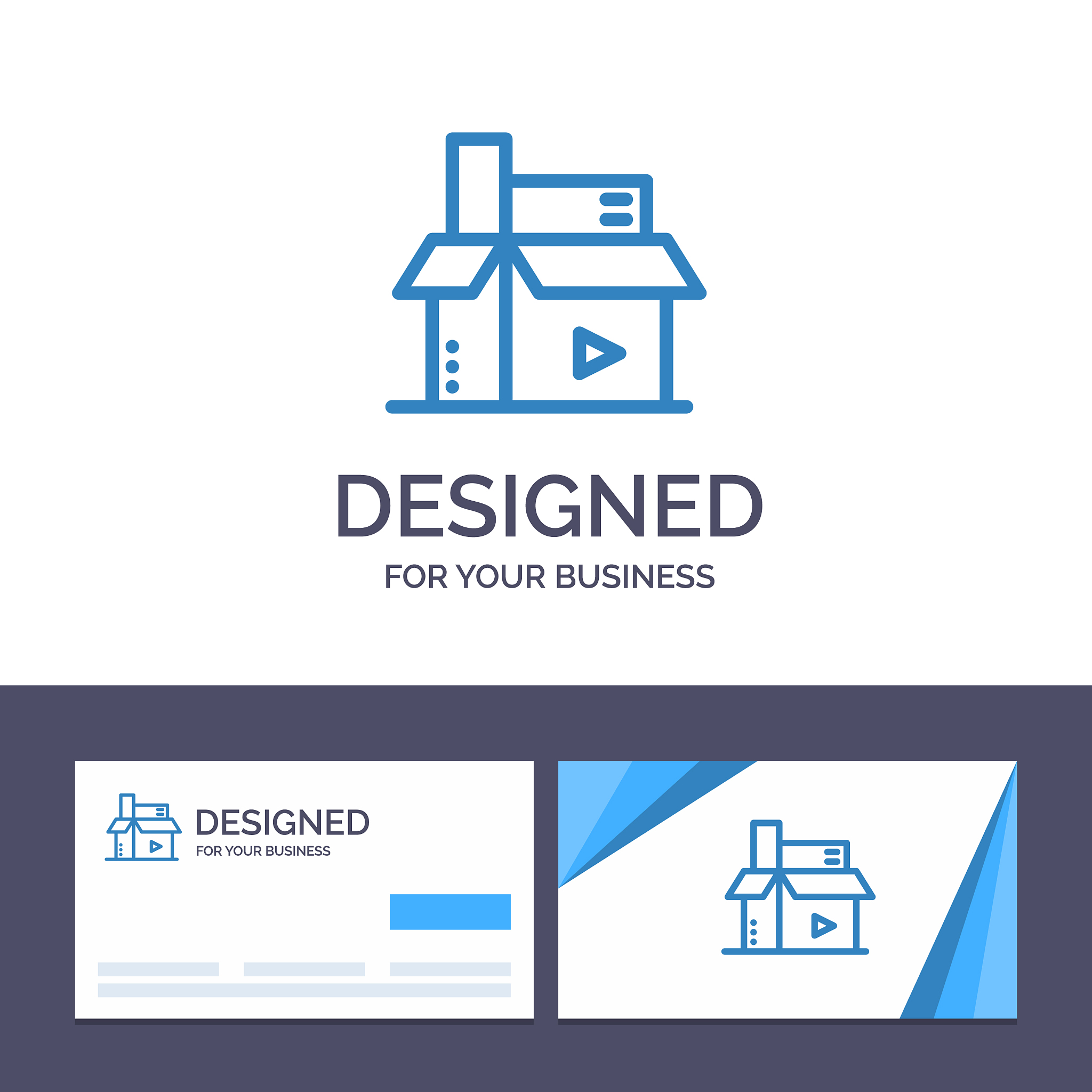 creative business card and logo template content