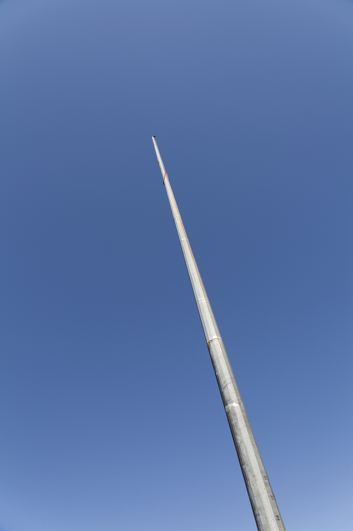 flag pole without a flag