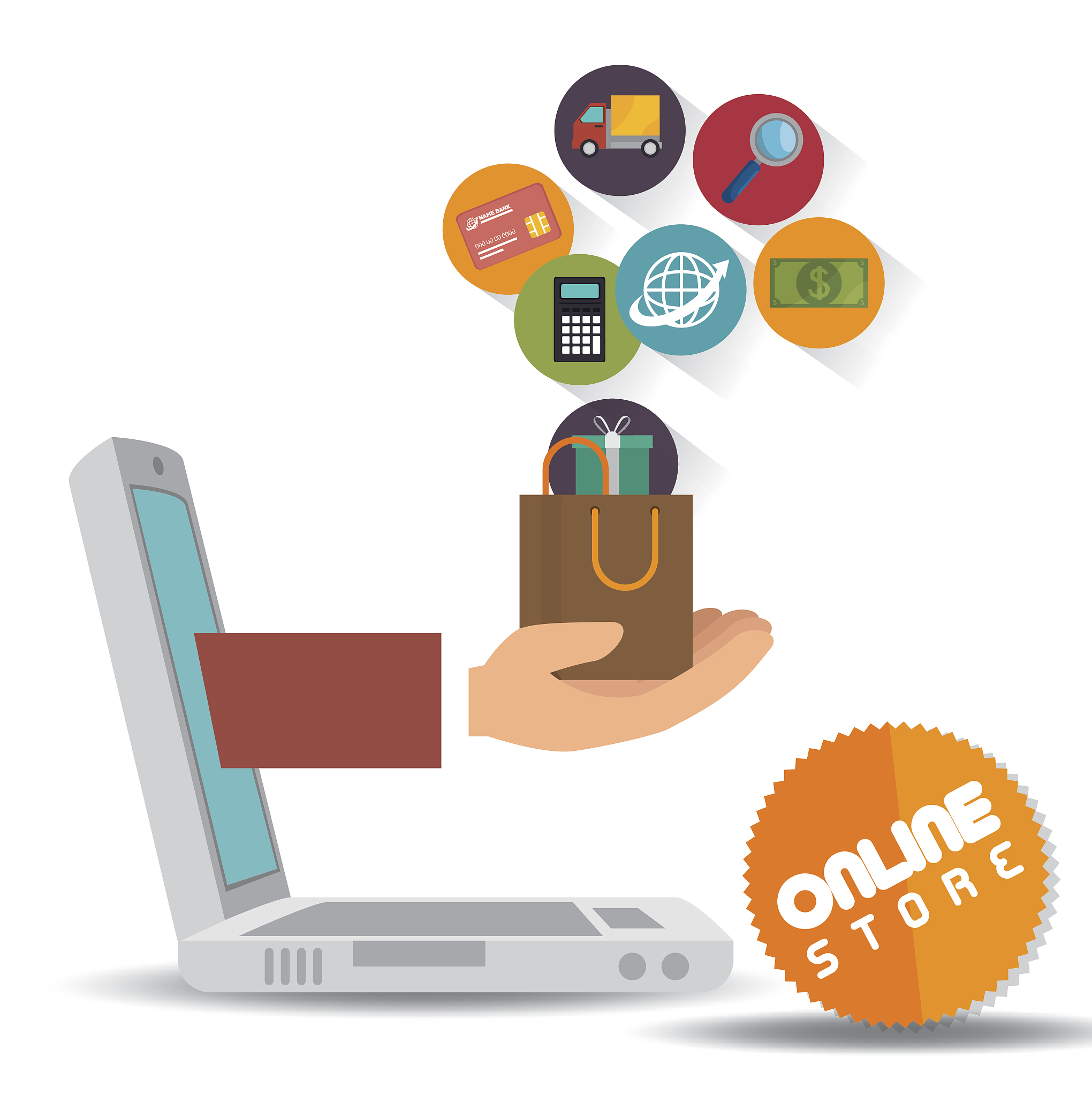shopping online design