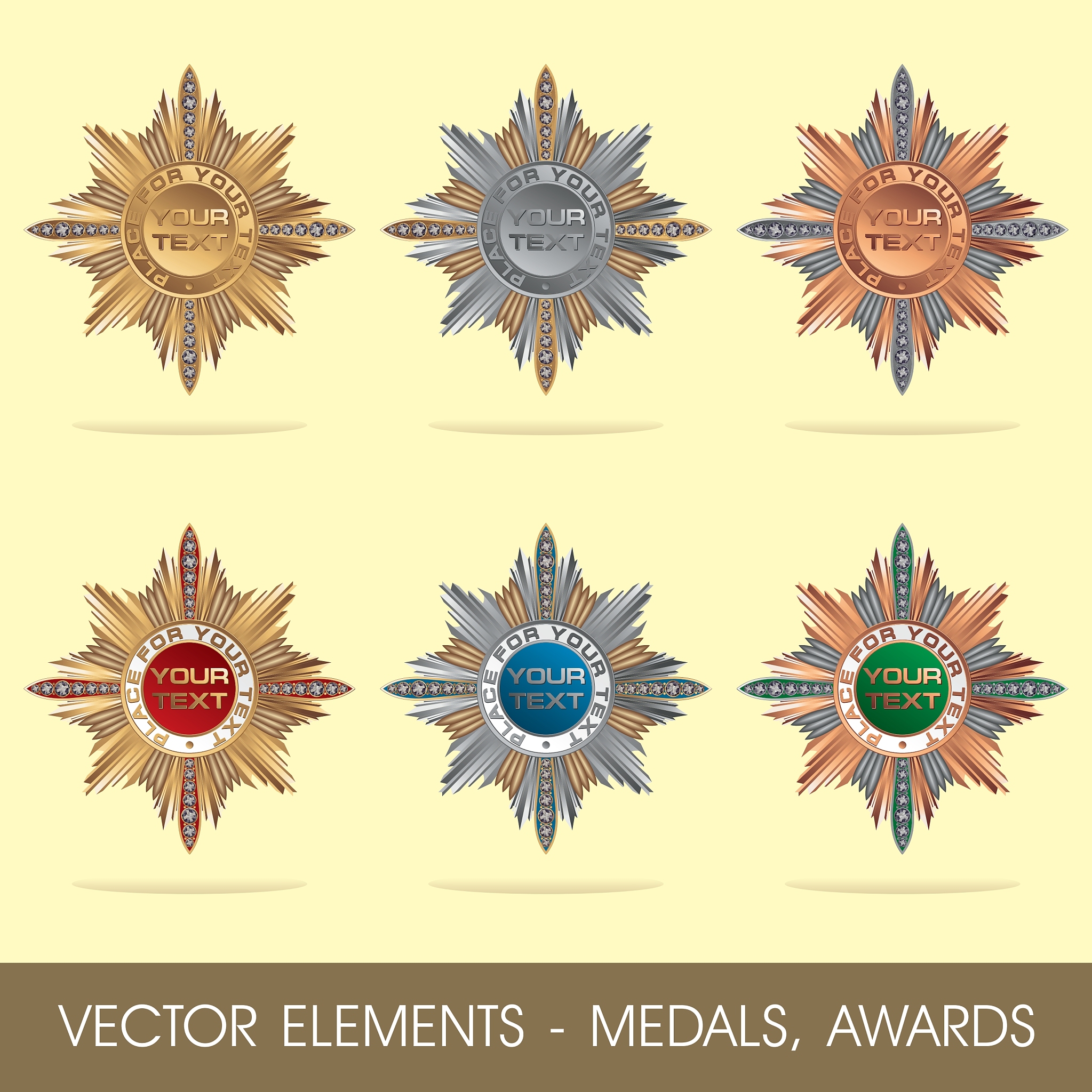 elements - medals awards