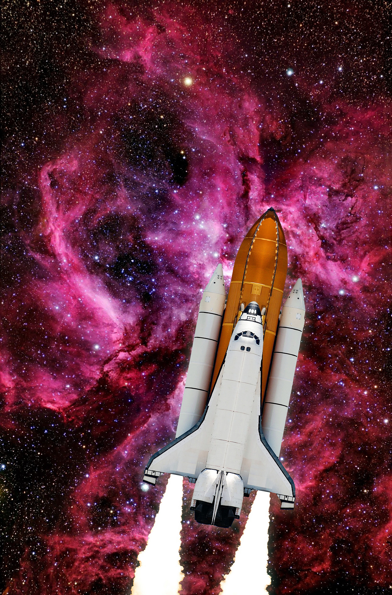 space shuttle rocket spaceship