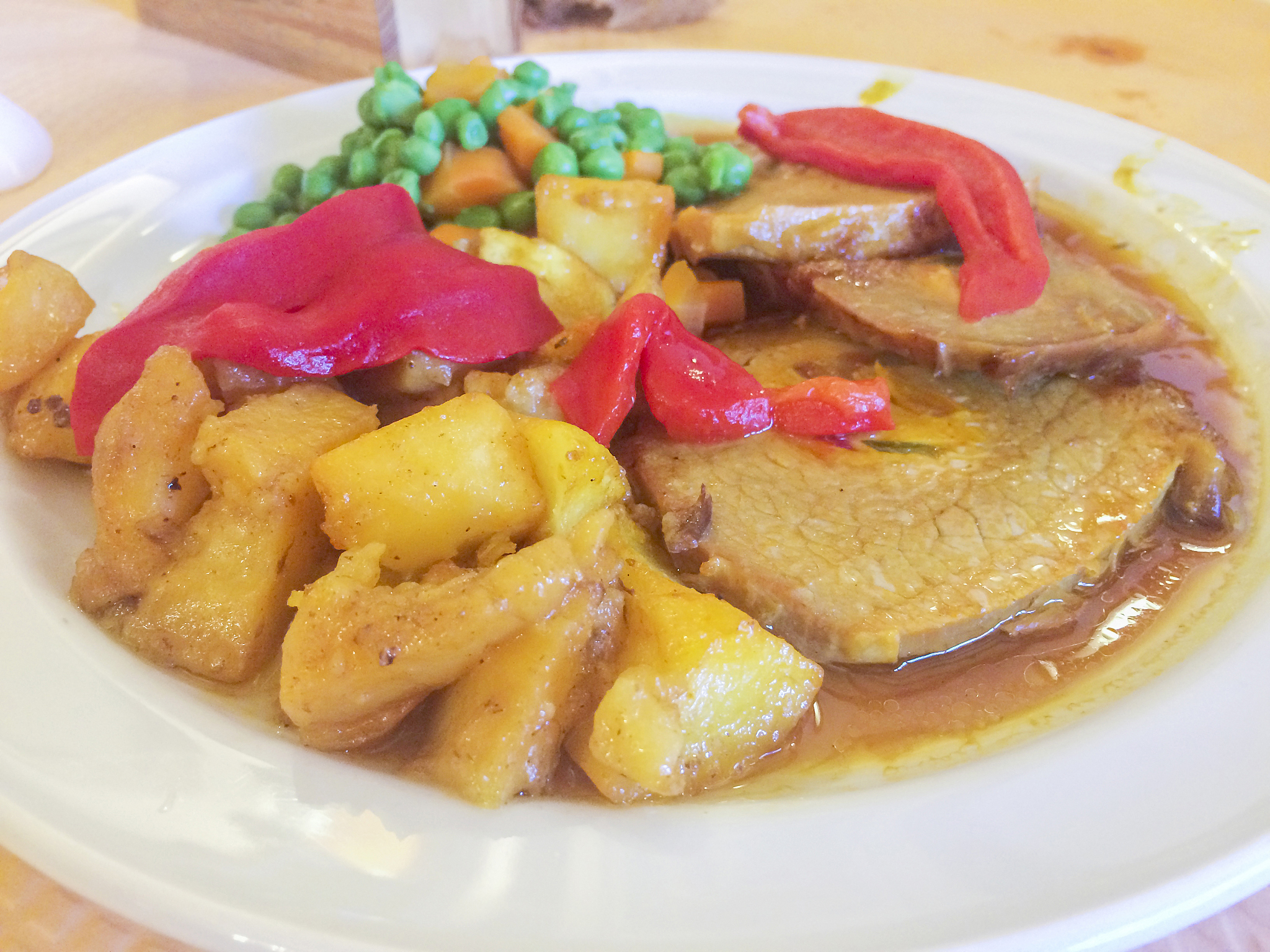 meat stew with potatoes