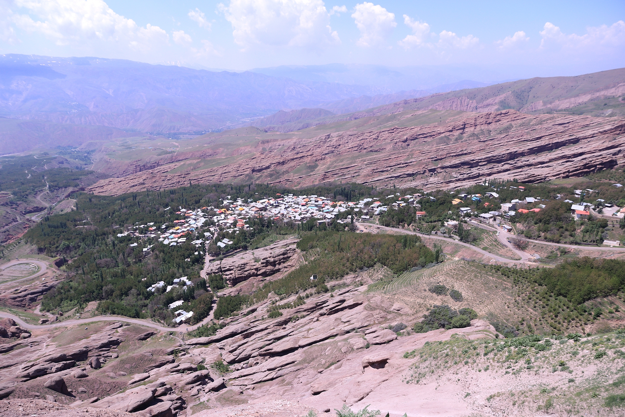 iran, alborz mountains - alamut valley
