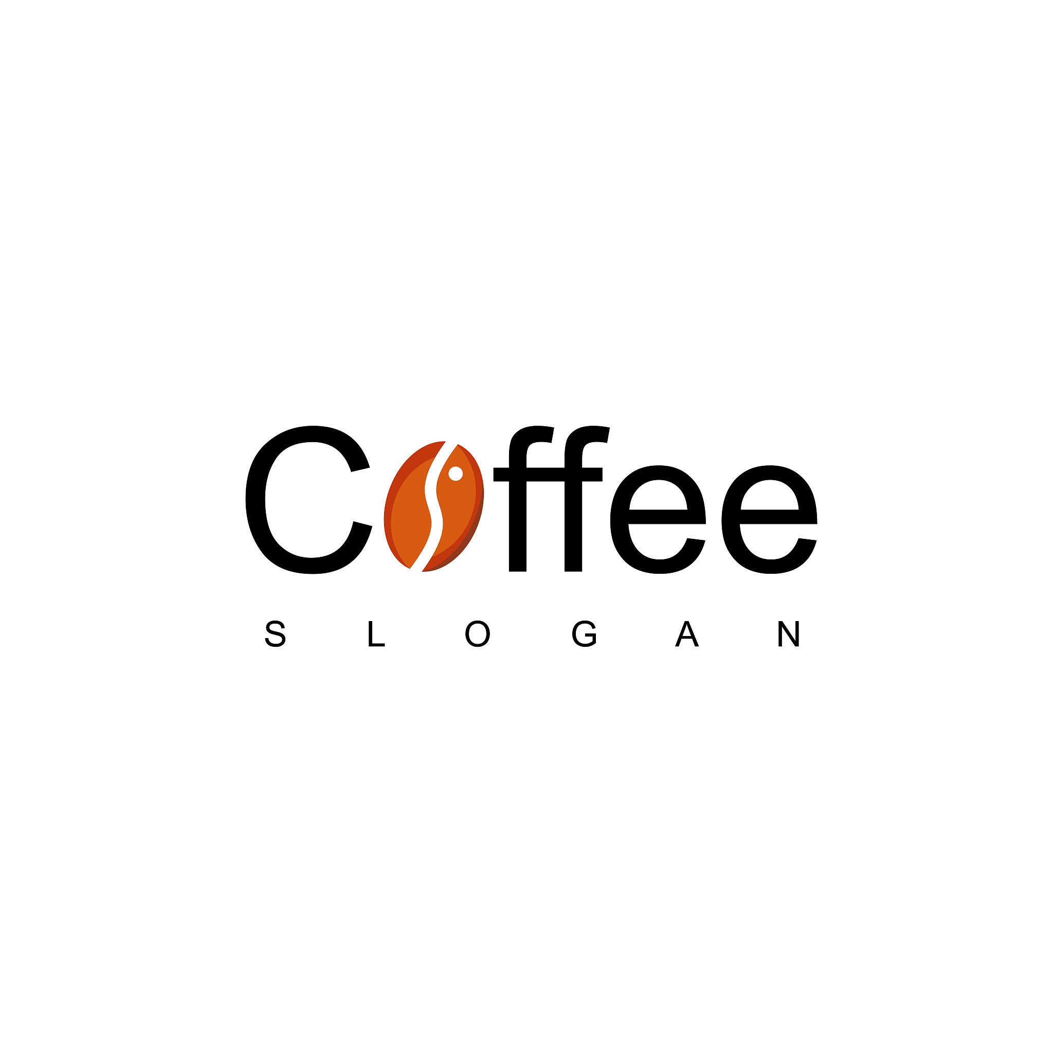 coffee logo design for restaurant and cafe