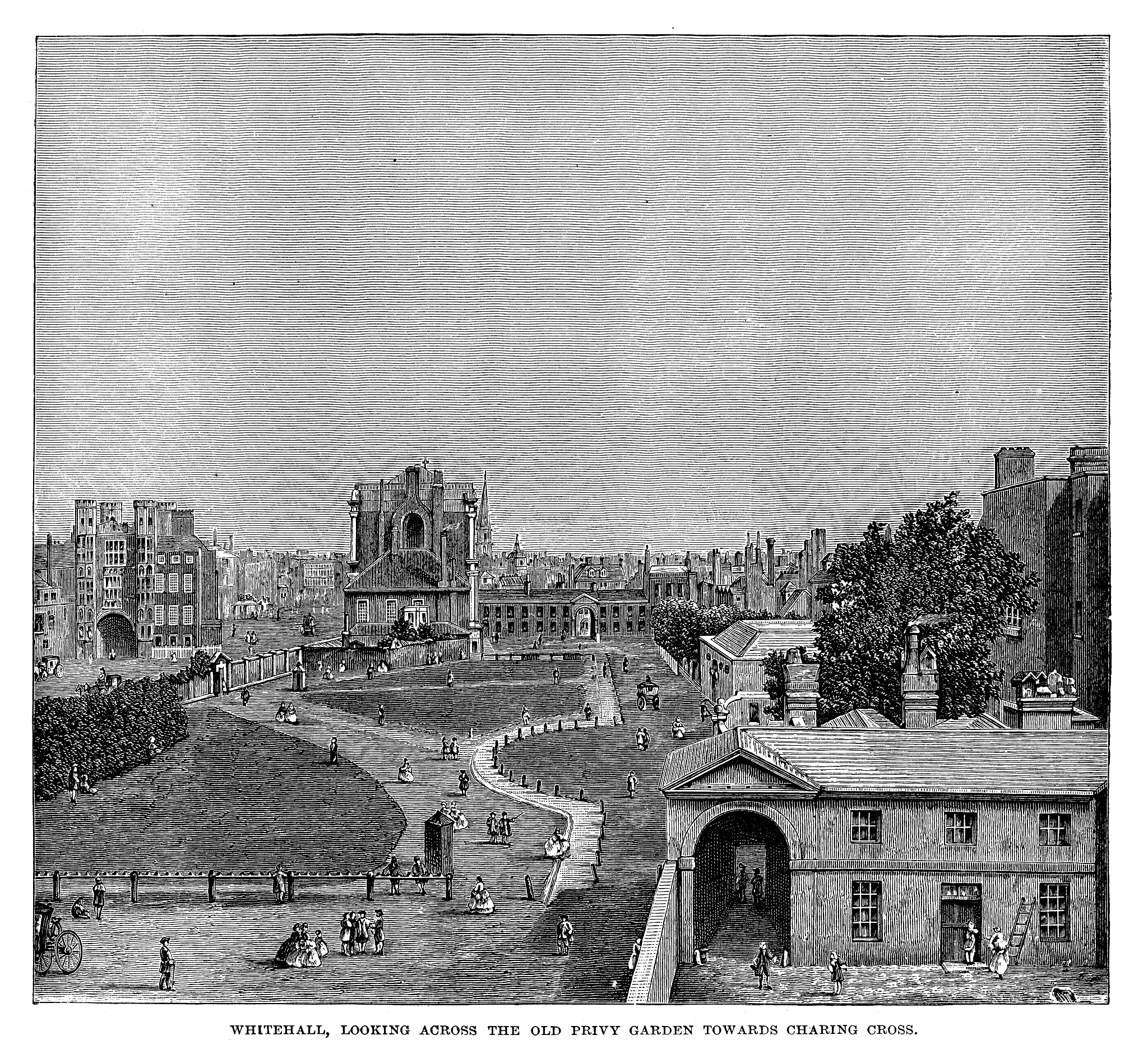 whitehall street in london