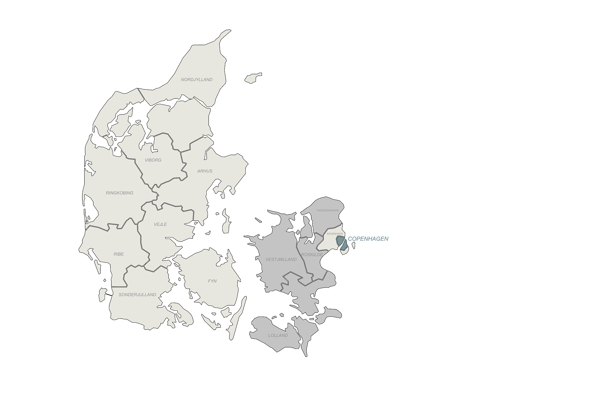 scandinavia. baltic. nordic countries map. denmark, norway, finl