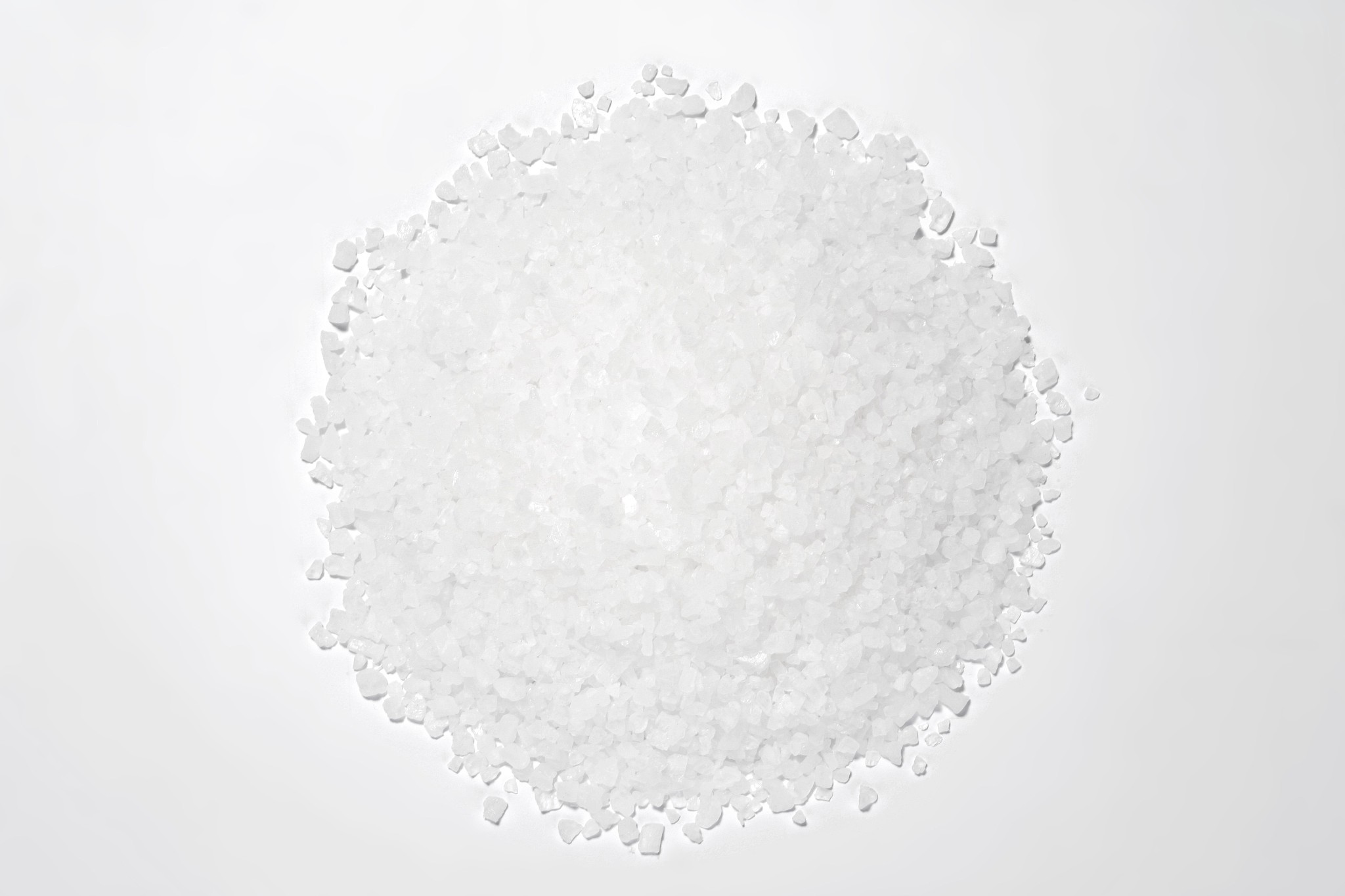 a heap of coarse salt