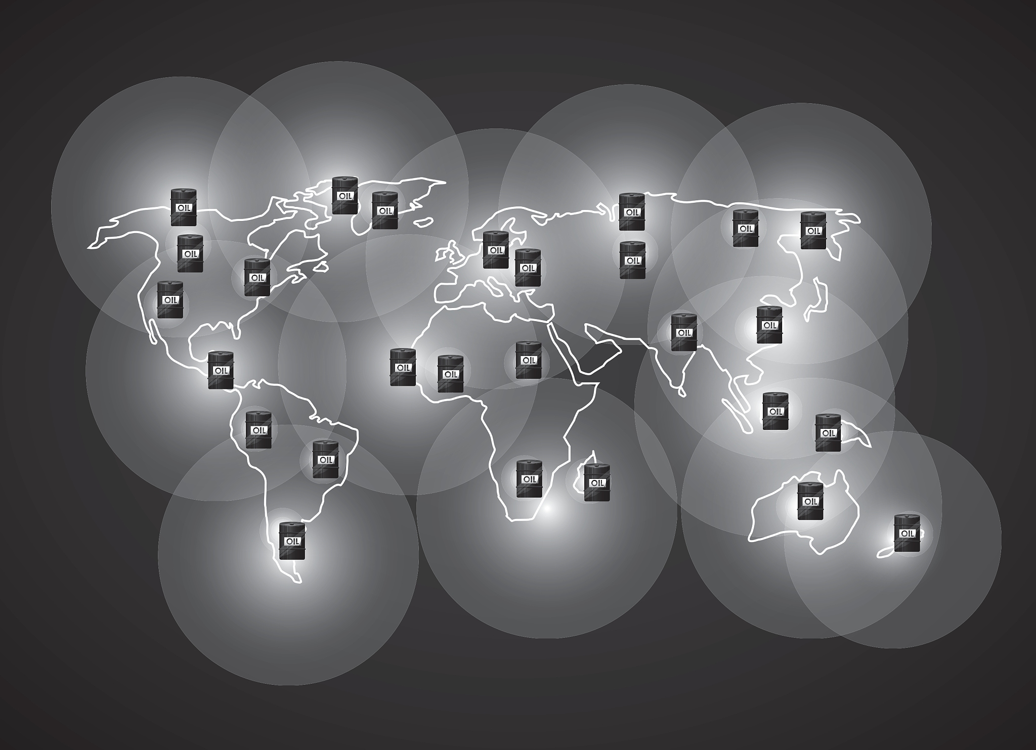 world oil prices design
