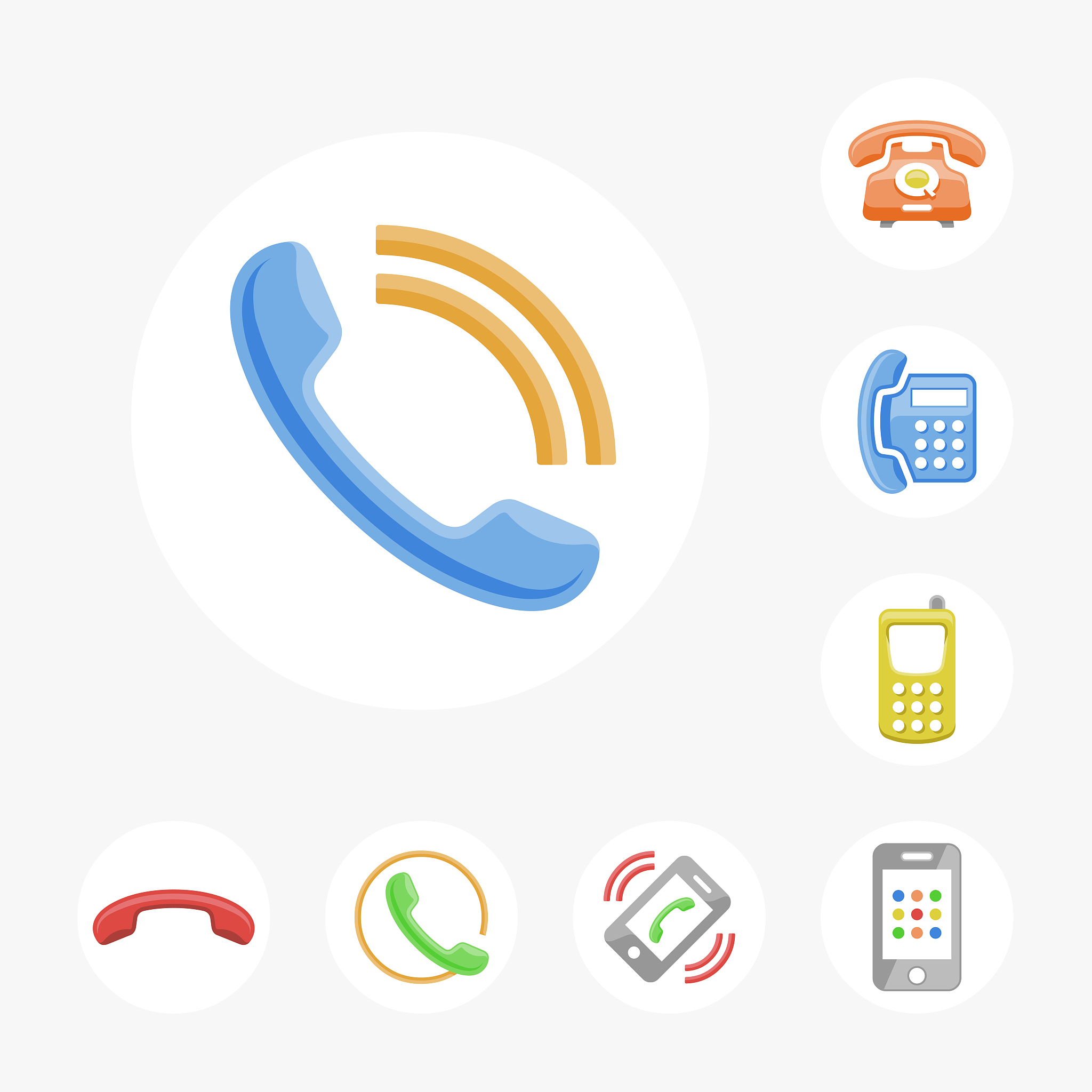 phone icons