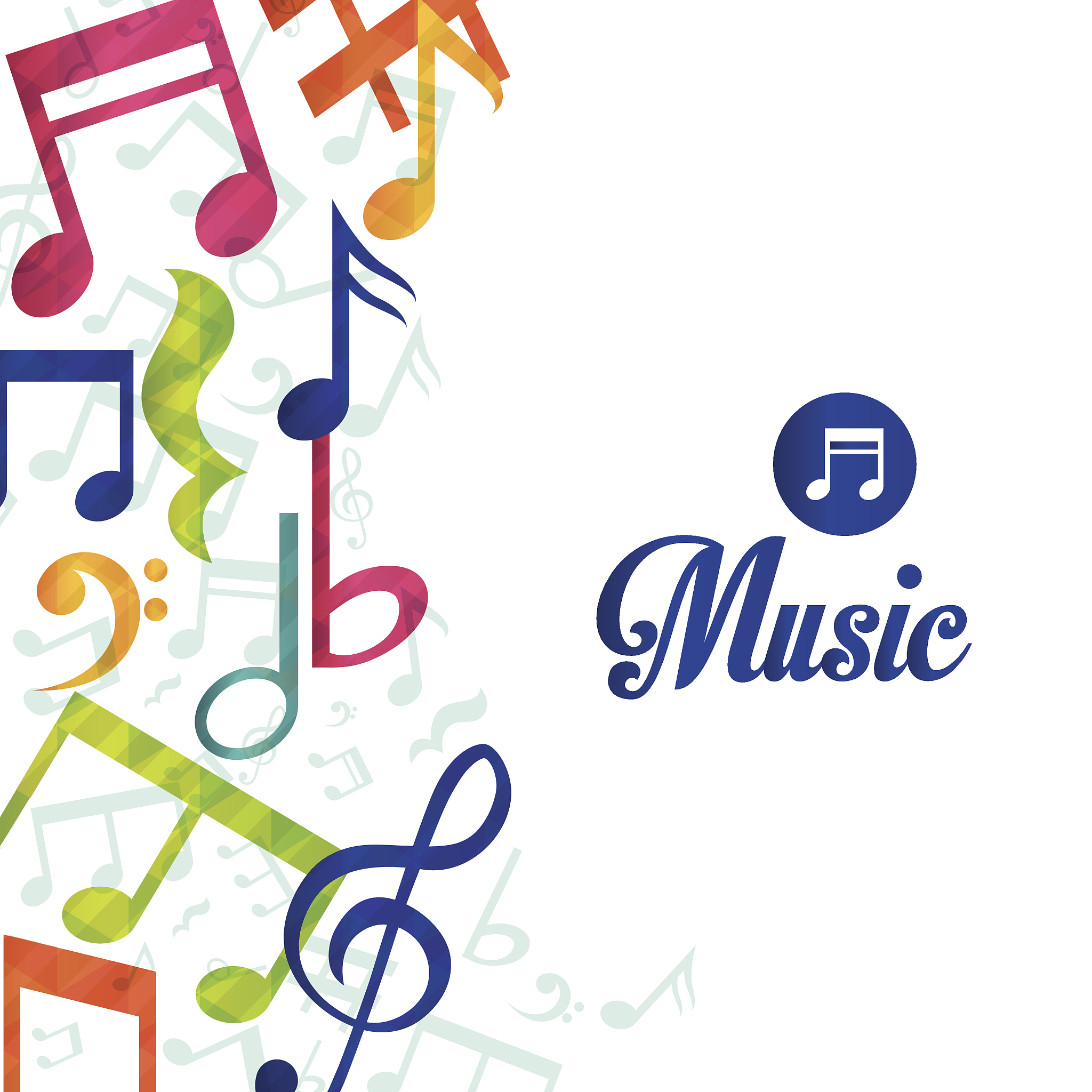music digital design.