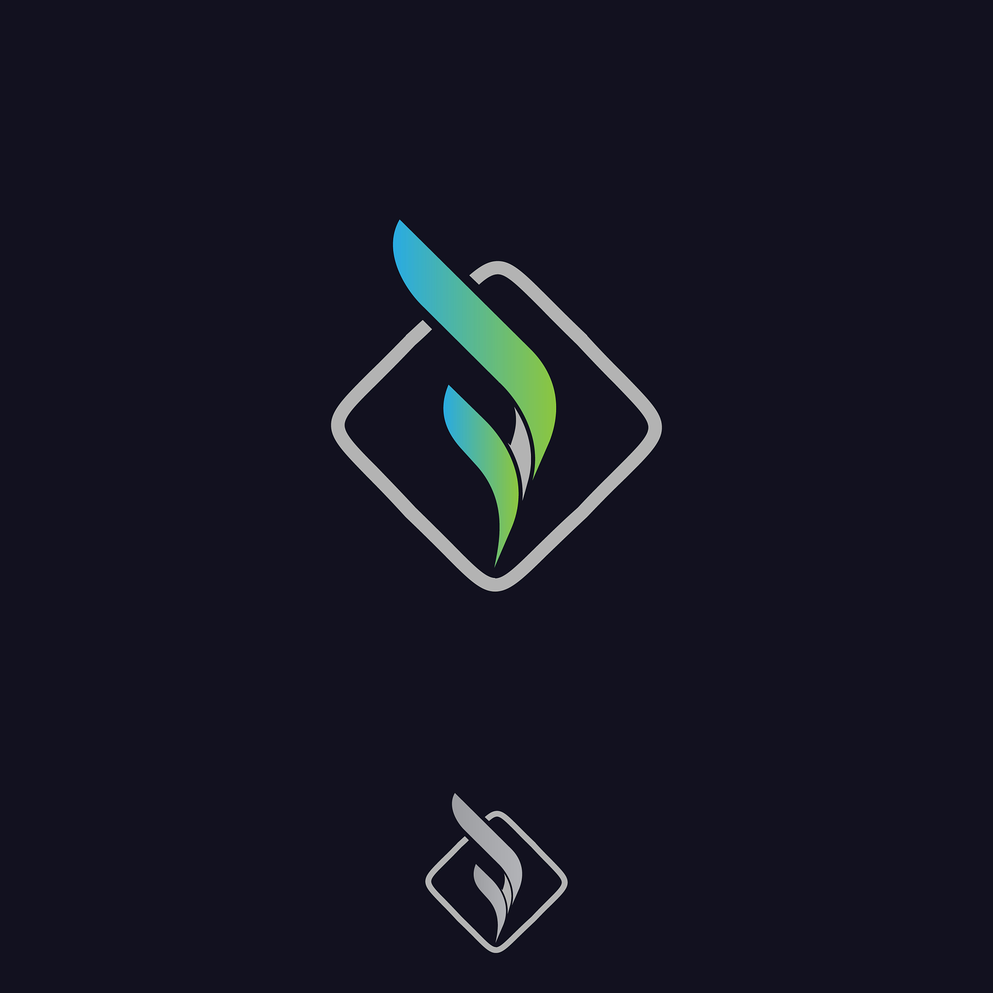 square logo template for your business